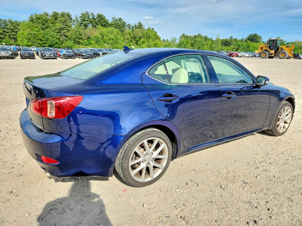 2012 Lexus Is 250 Blue vin: JTHCF5C21C5053348
