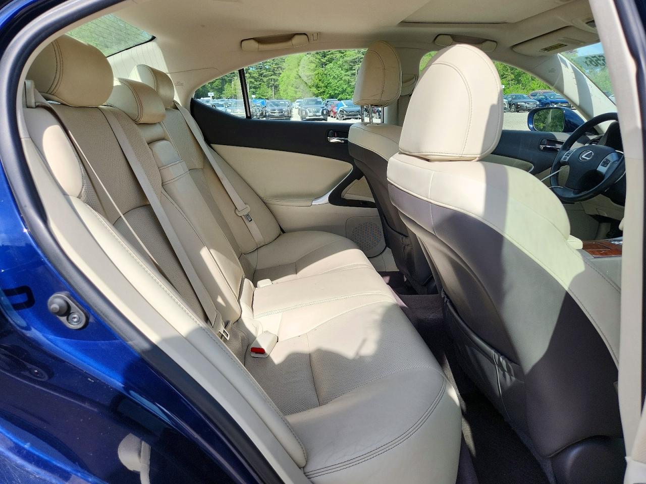 2012 Lexus Is 250 Blue vin: JTHCF5C21C5053348