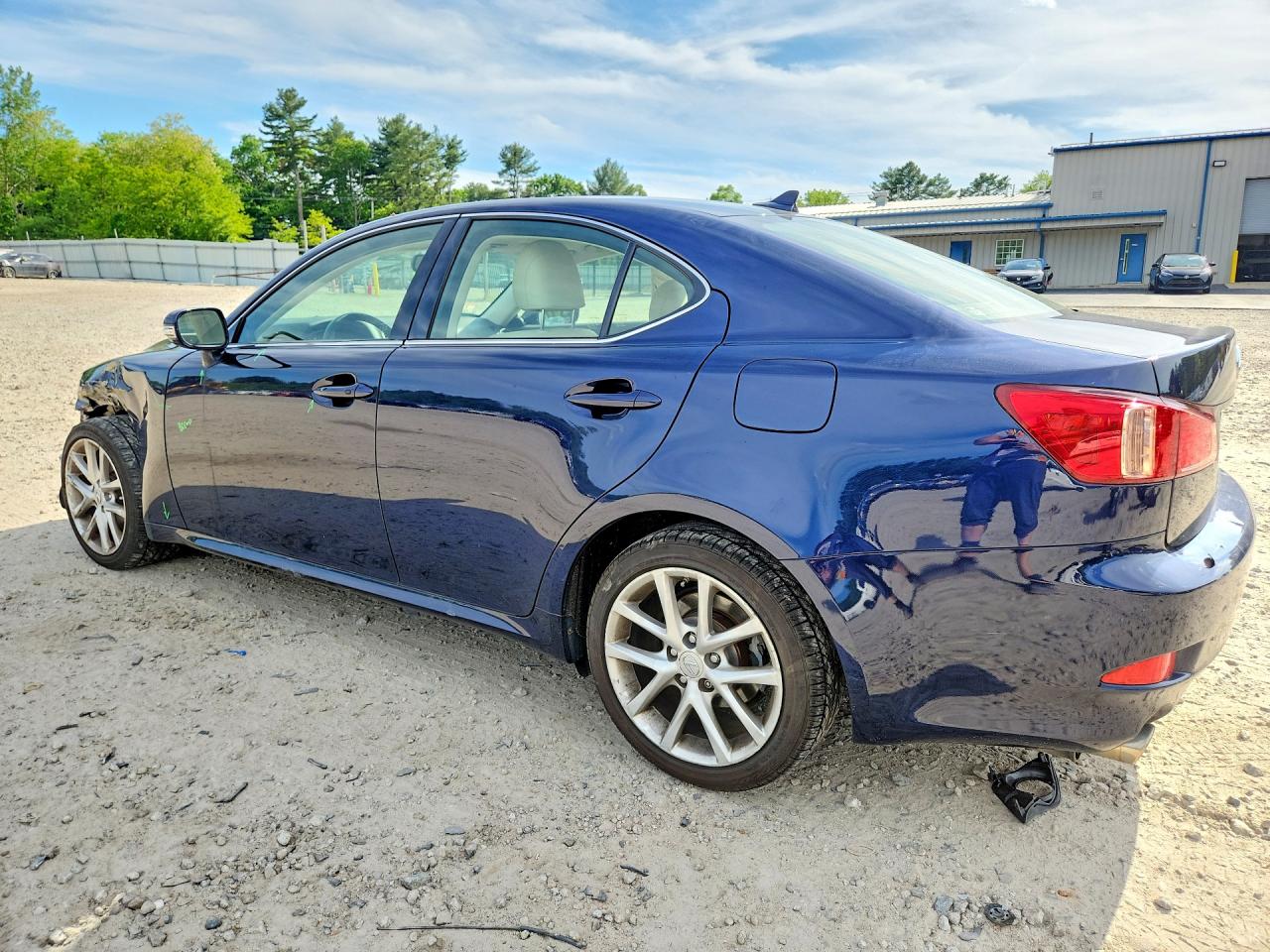 2012 Lexus Is 250 Blue vin: JTHCF5C21C5053348
