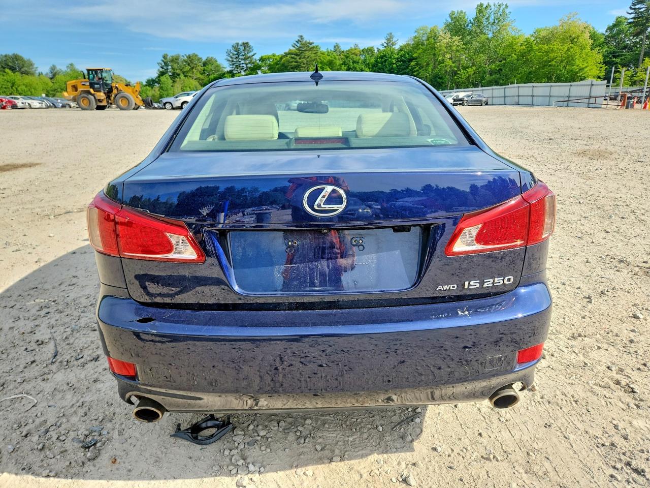 2012 Lexus Is 250 Blue vin: JTHCF5C21C5053348