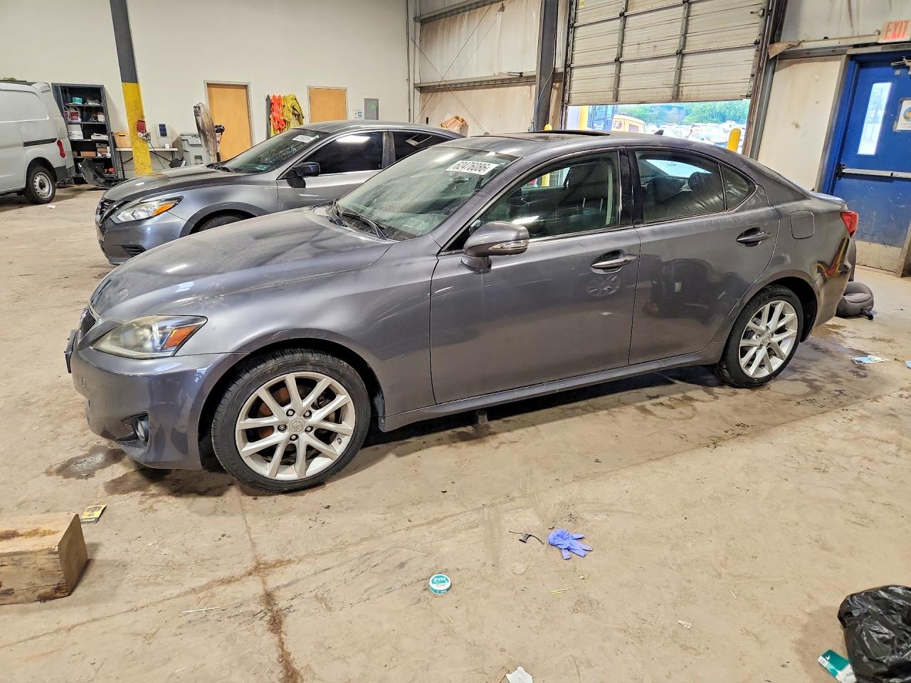 2012 Lexus Is 250 Gray vin: JTHCF5C21C5053768