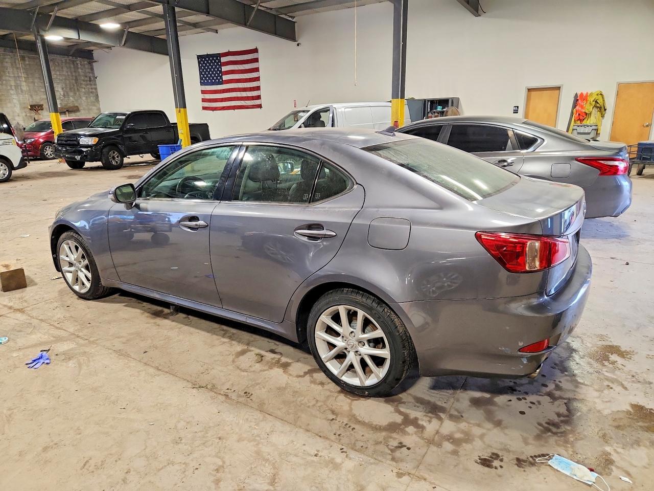 2012 Lexus Is 250 Gray vin: JTHCF5C21C5053768