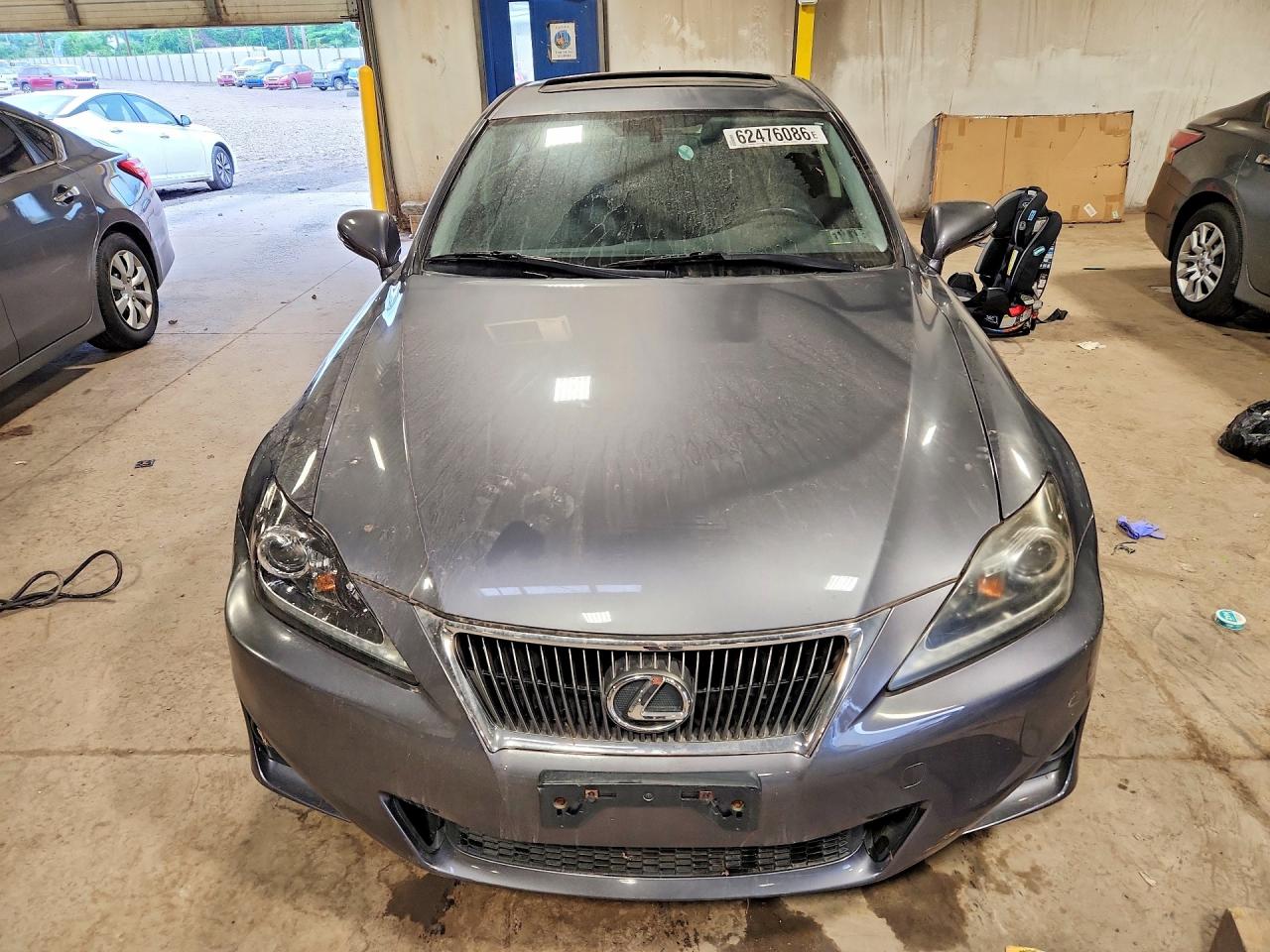 2012 Lexus Is 250 Gray vin: JTHCF5C21C5053768