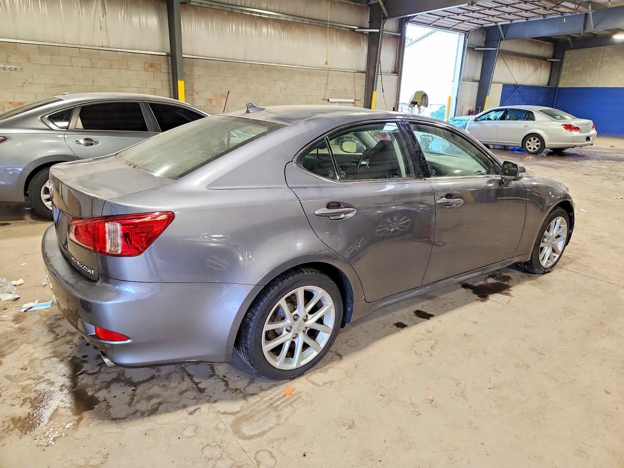 2012 Lexus Is 250 Gray vin: JTHCF5C21C5053768