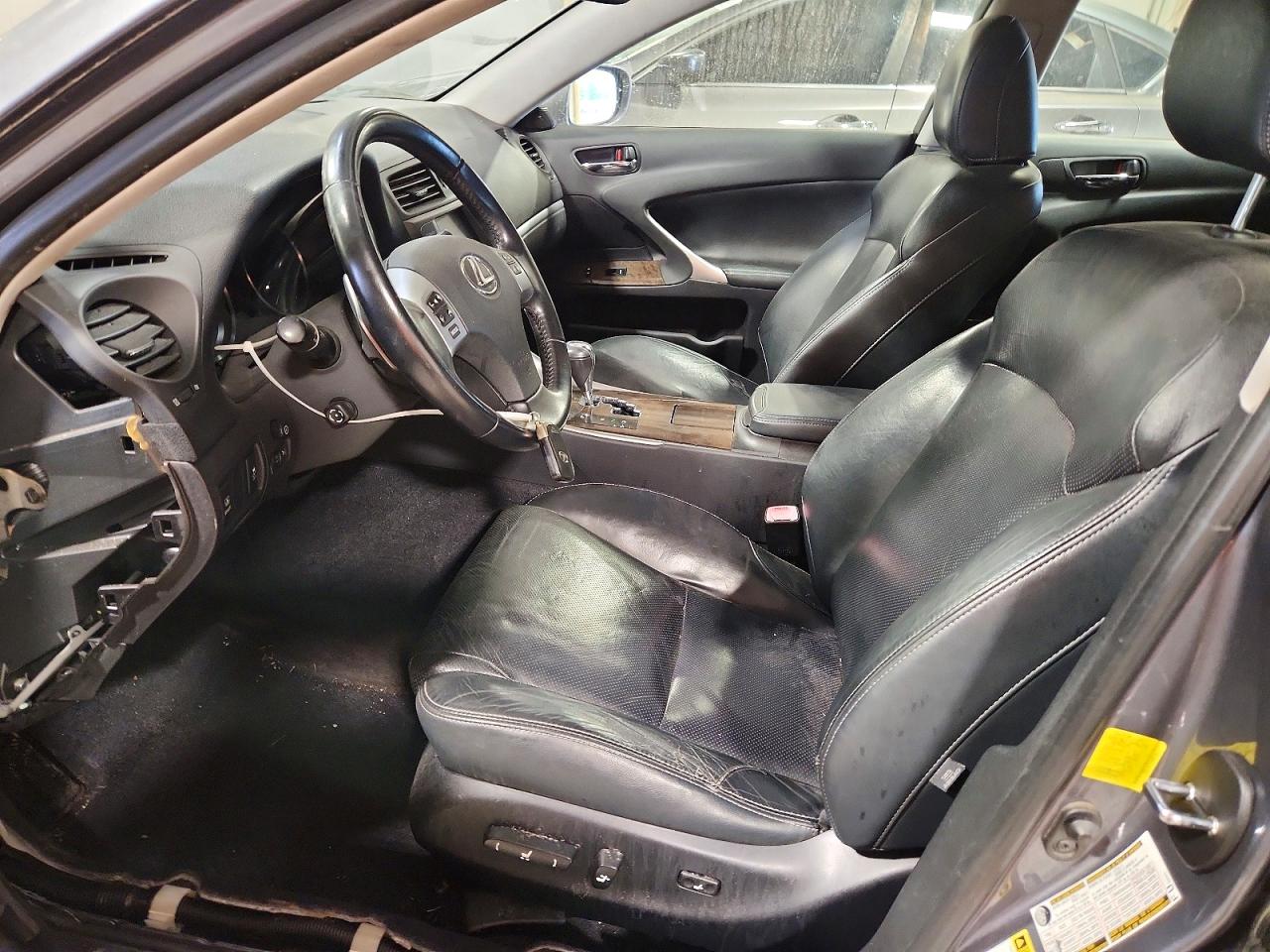 2012 Lexus Is 250 Gray vin: JTHCF5C21C5053768