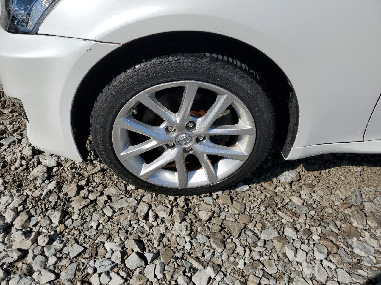 2012 Lexus Is 250 Base White vin: JTHCF5C21C5059490 Damage: Left Front Wheel, Curb Rash, 6 To 7 Inches