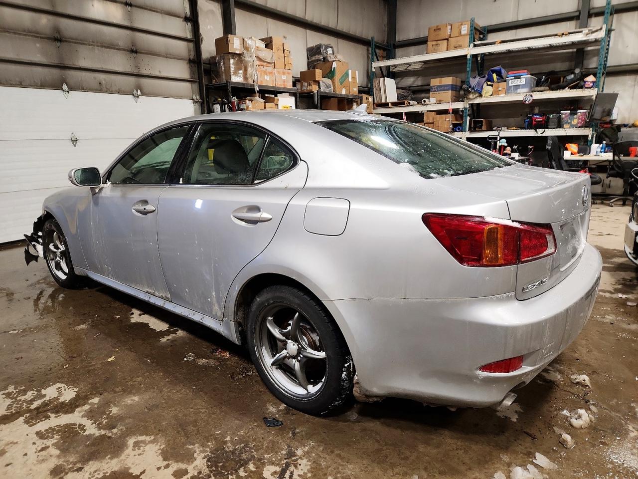 2010 Lexus Is 250 Silver vin: JTHCF5C22A5036720