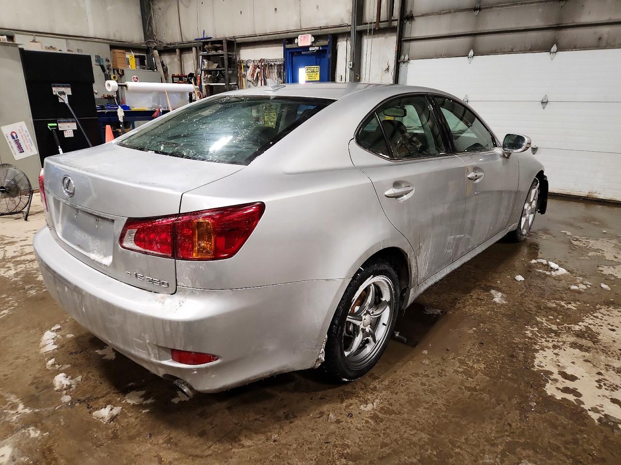 2010 Lexus Is 250 Silver vin: JTHCF5C22A5036720
