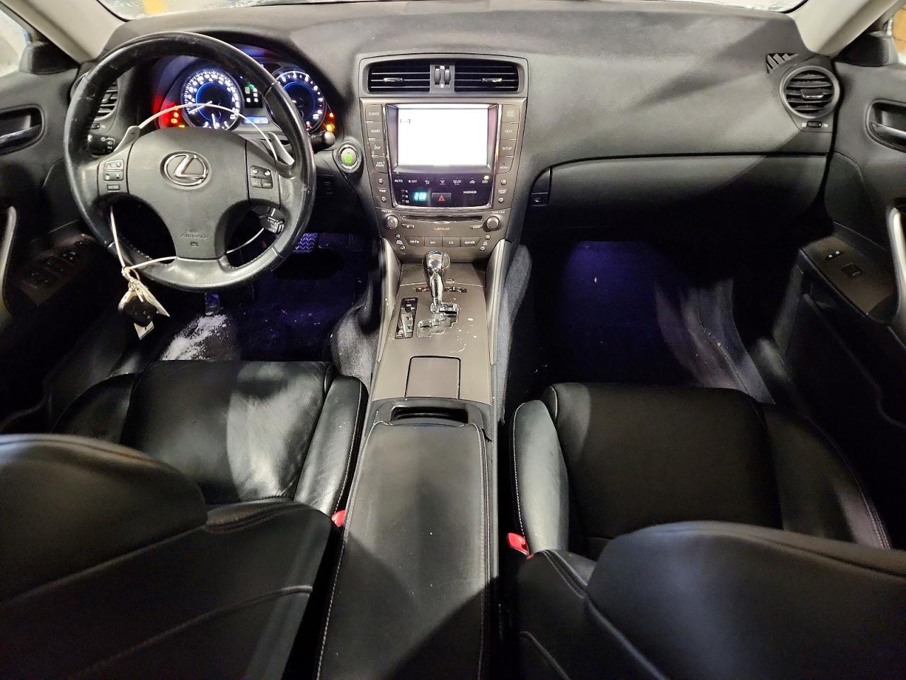 2010 Lexus Is 250 Silver vin: JTHCF5C22A5036720