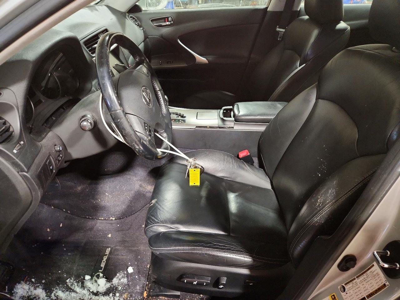 2010 Lexus Is 250 Silver vin: JTHCF5C22A5036720