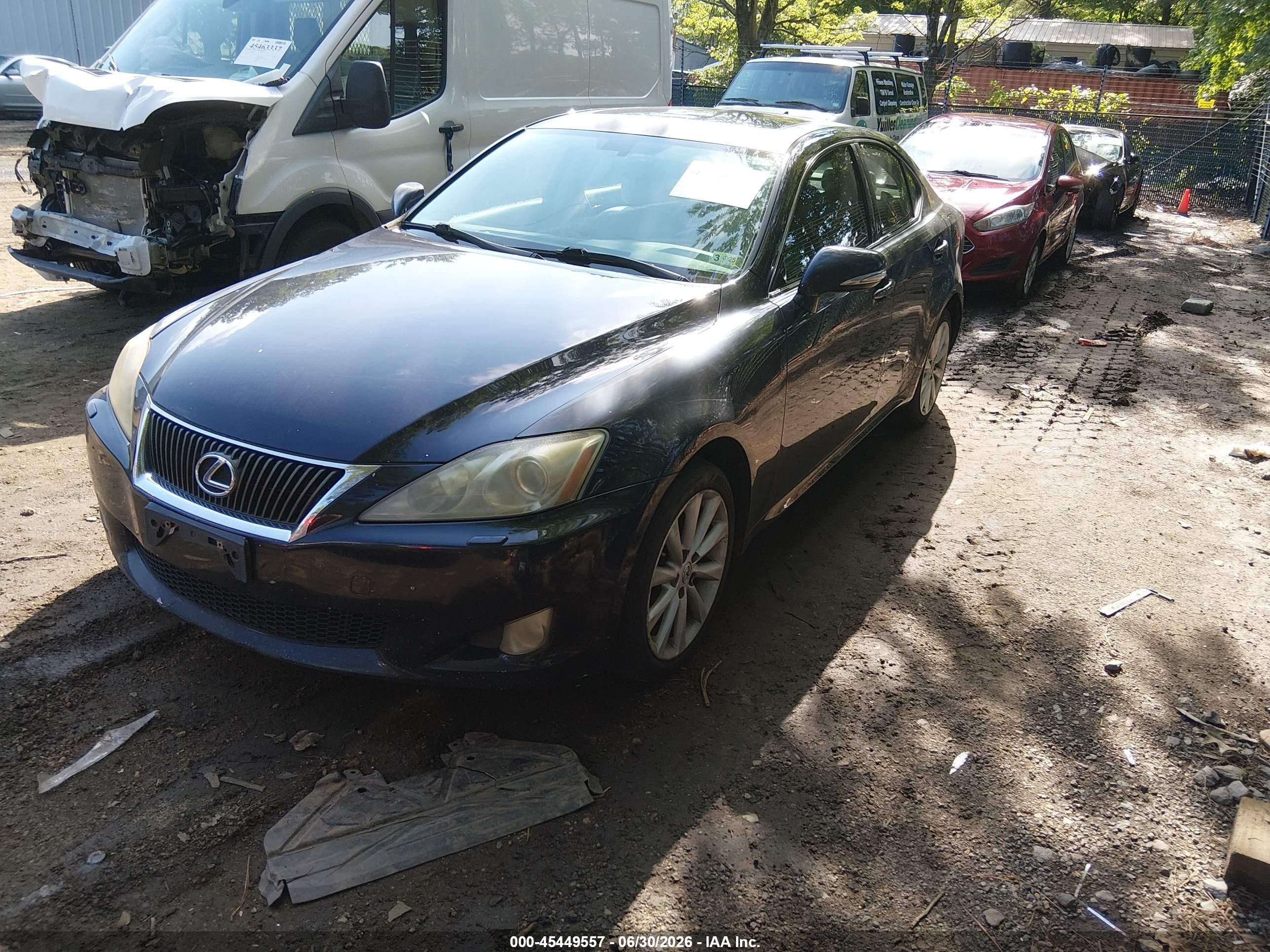 2010 Lexus Is 250   Blue vin: JTHCF5C22A5037799