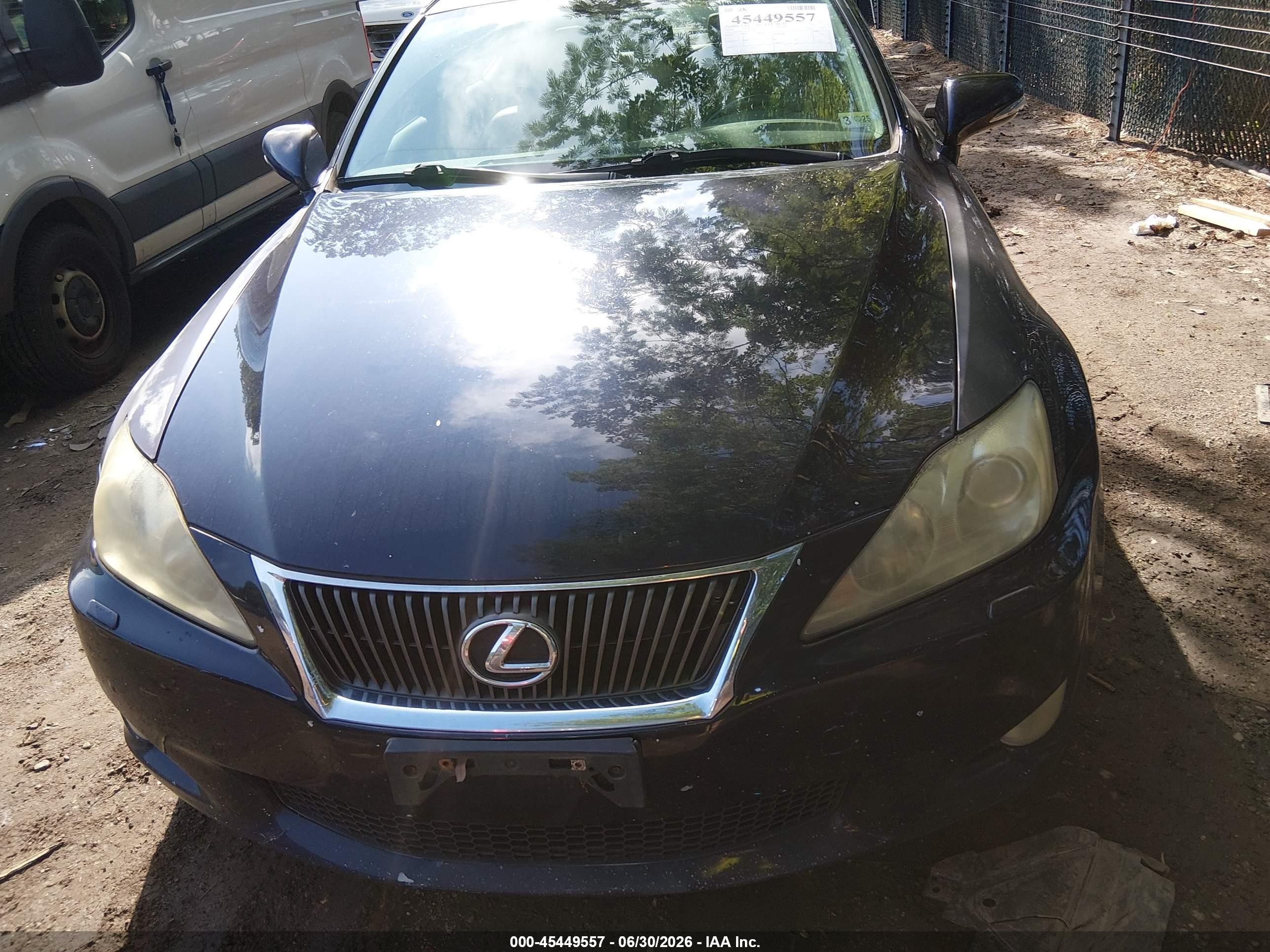 2010 Lexus Is 250   Blue vin: JTHCF5C22A5037799