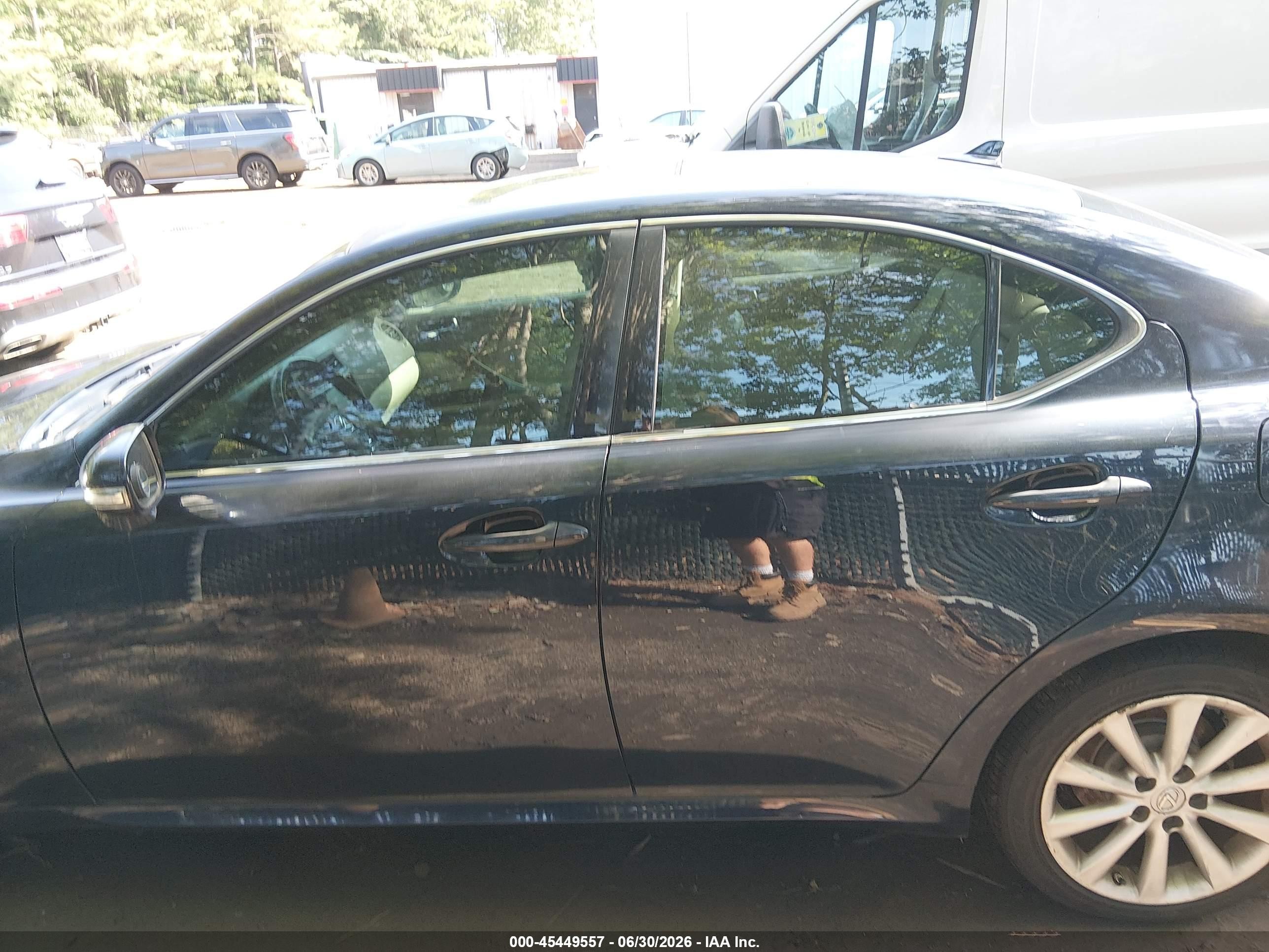 2010 Lexus Is 250   Blue vin: JTHCF5C22A5037799