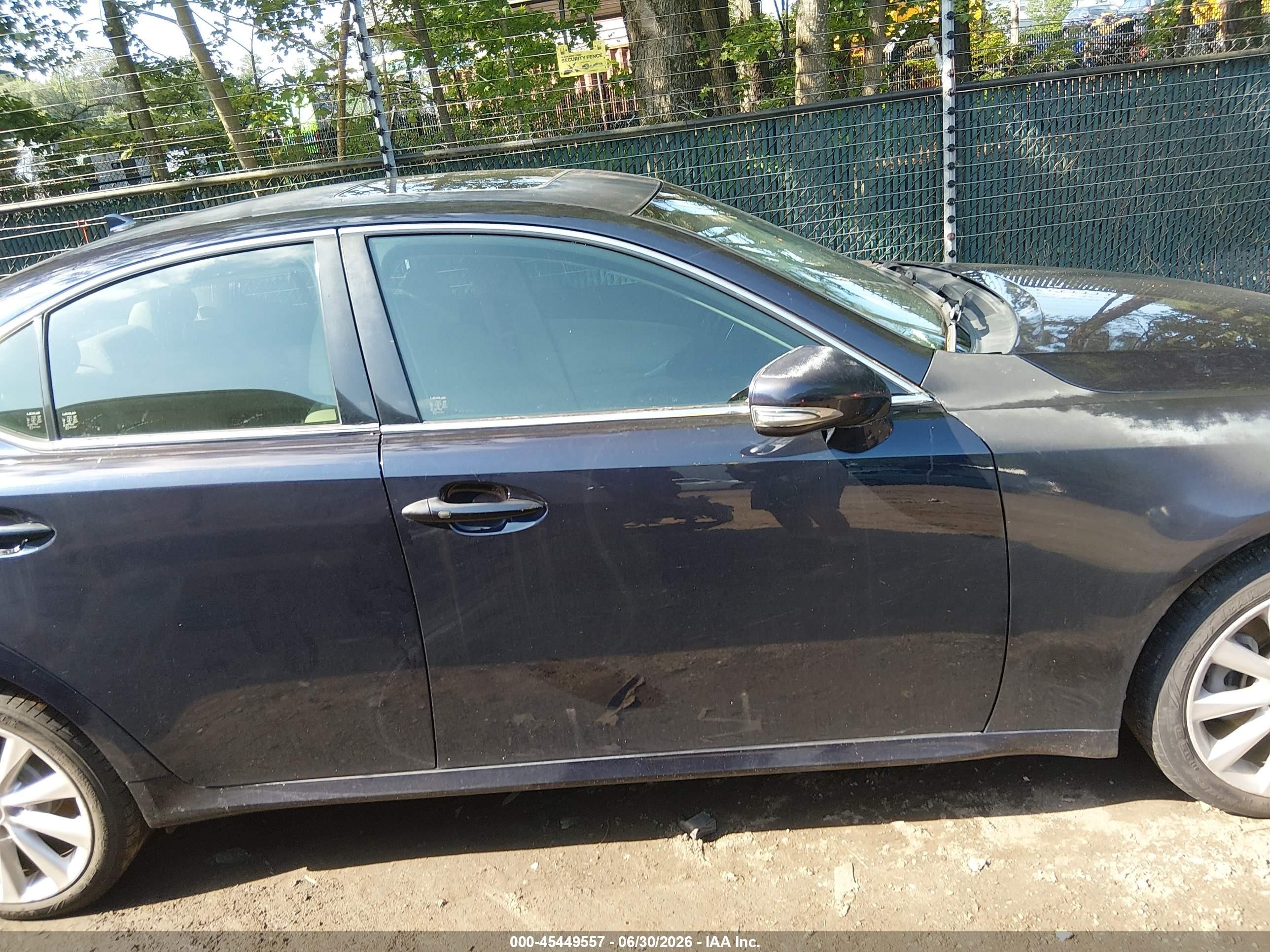 2010 Lexus Is 250   Blue vin: JTHCF5C22A5037799