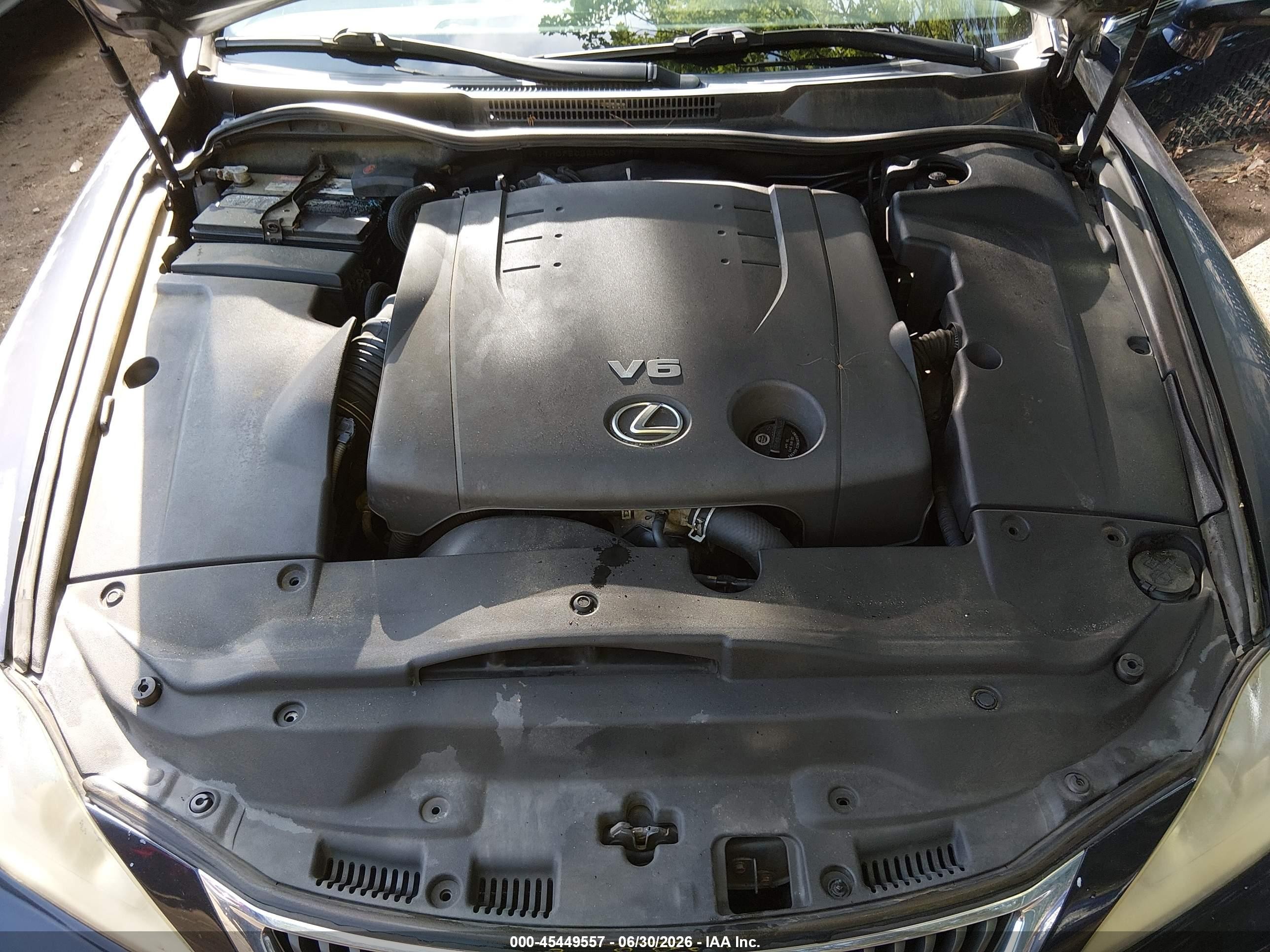 2010 Lexus Is 250   Blue vin: JTHCF5C22A5037799