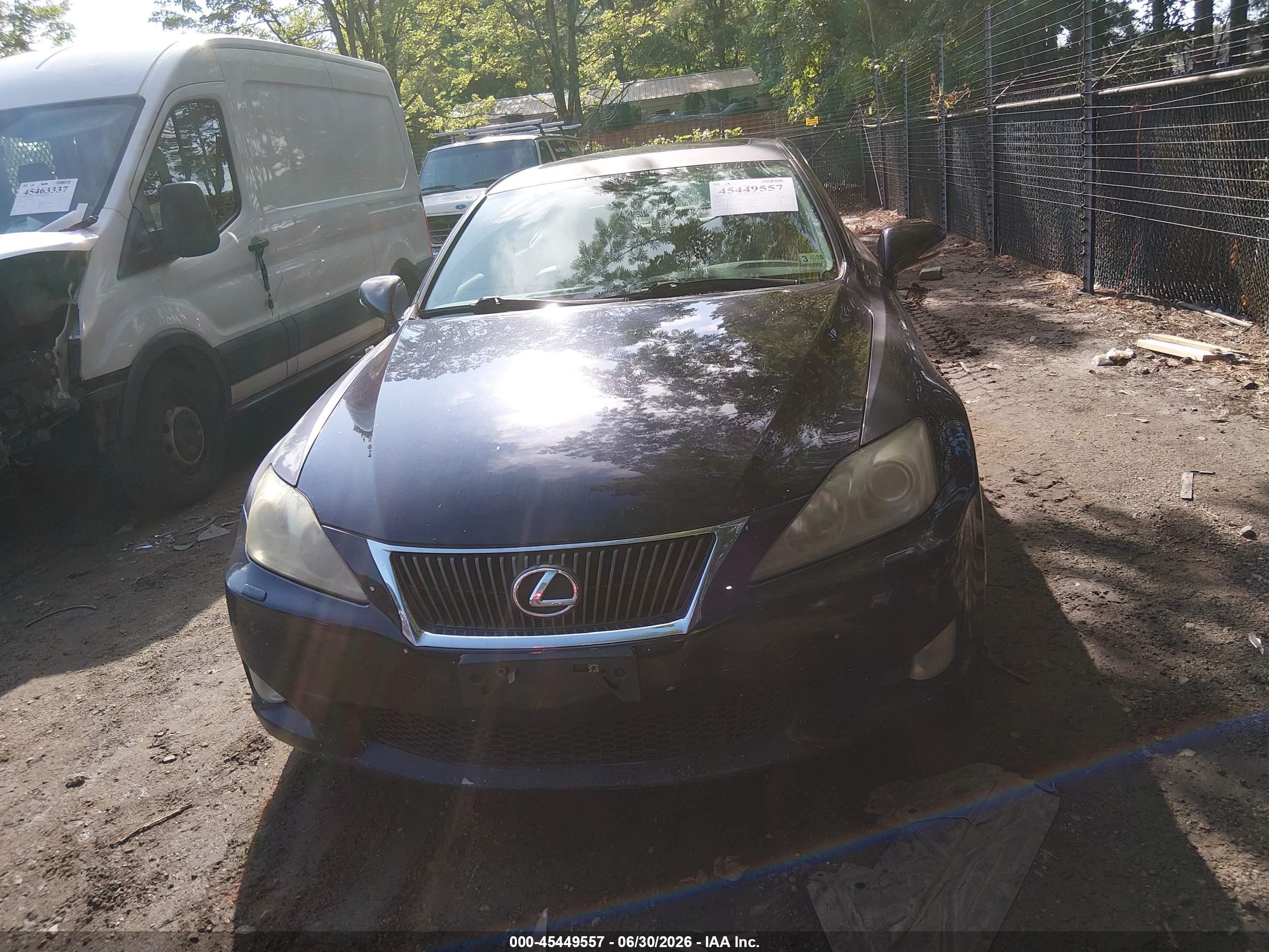 2010 Lexus Is 250   Blue vin: JTHCF5C22A5037799