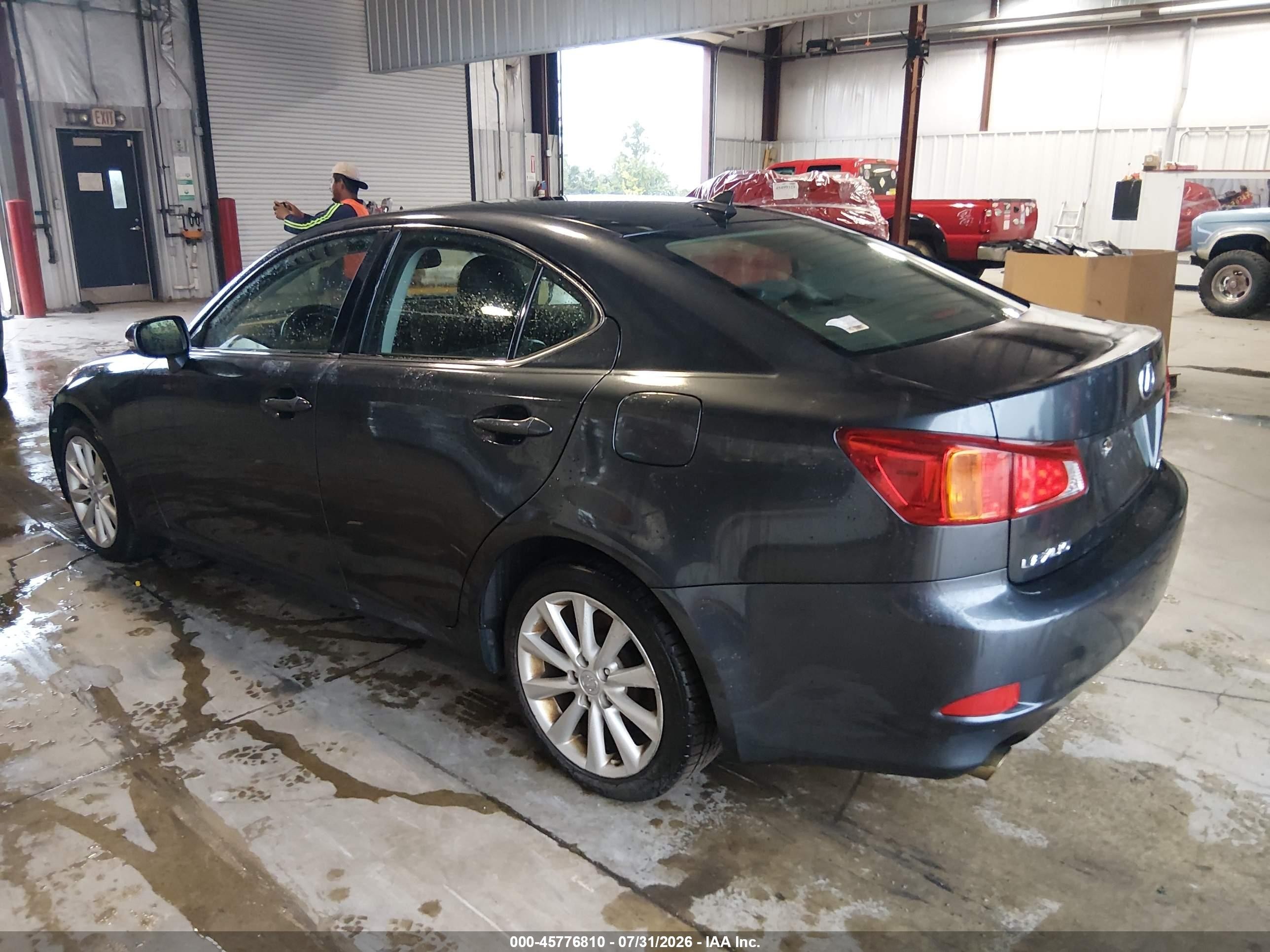 2010 Lexus Is 250   Gray vin: JTHCF5C22A5039021