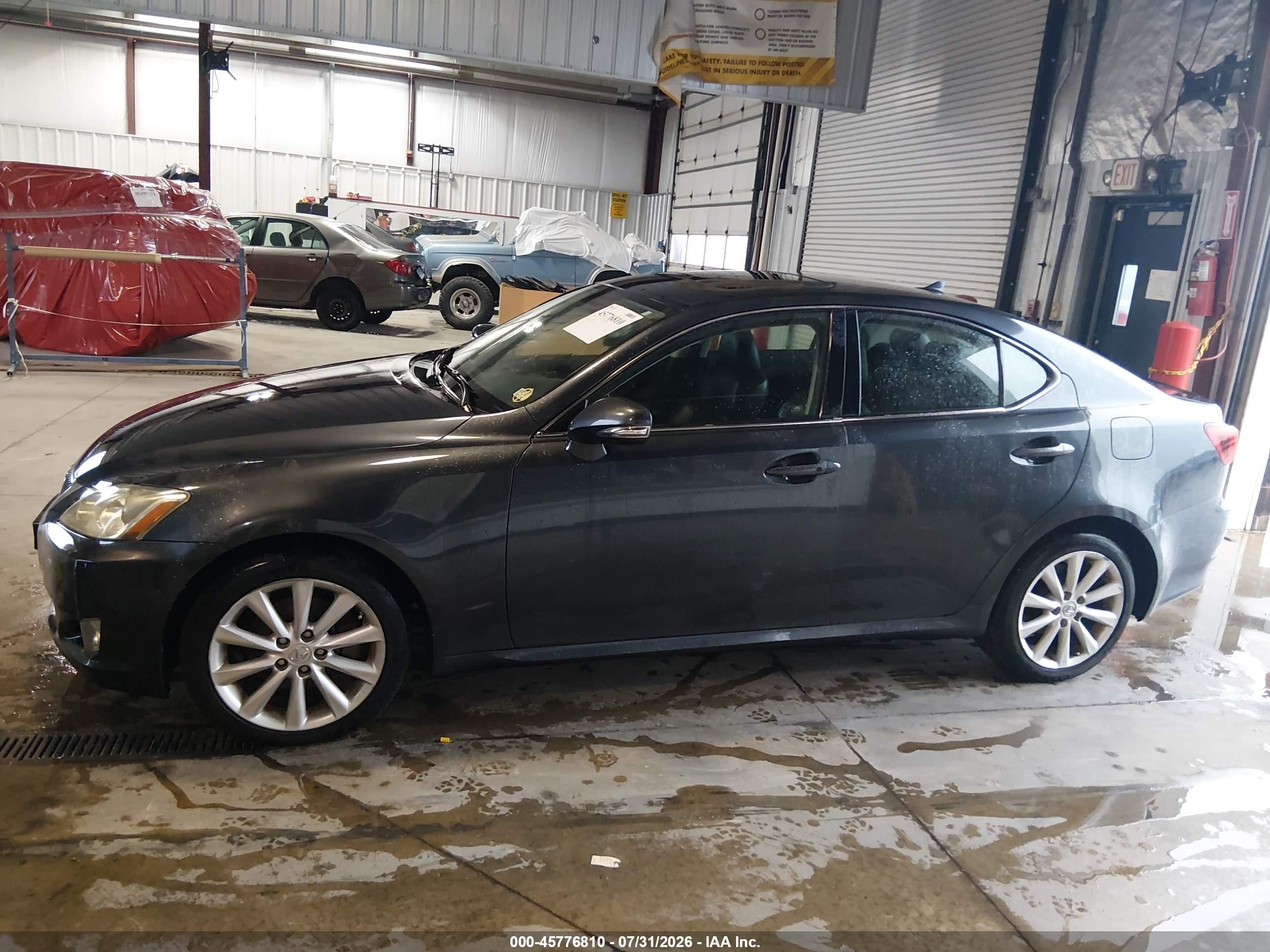 2010 Lexus Is 250   Gray vin: JTHCF5C22A5039021