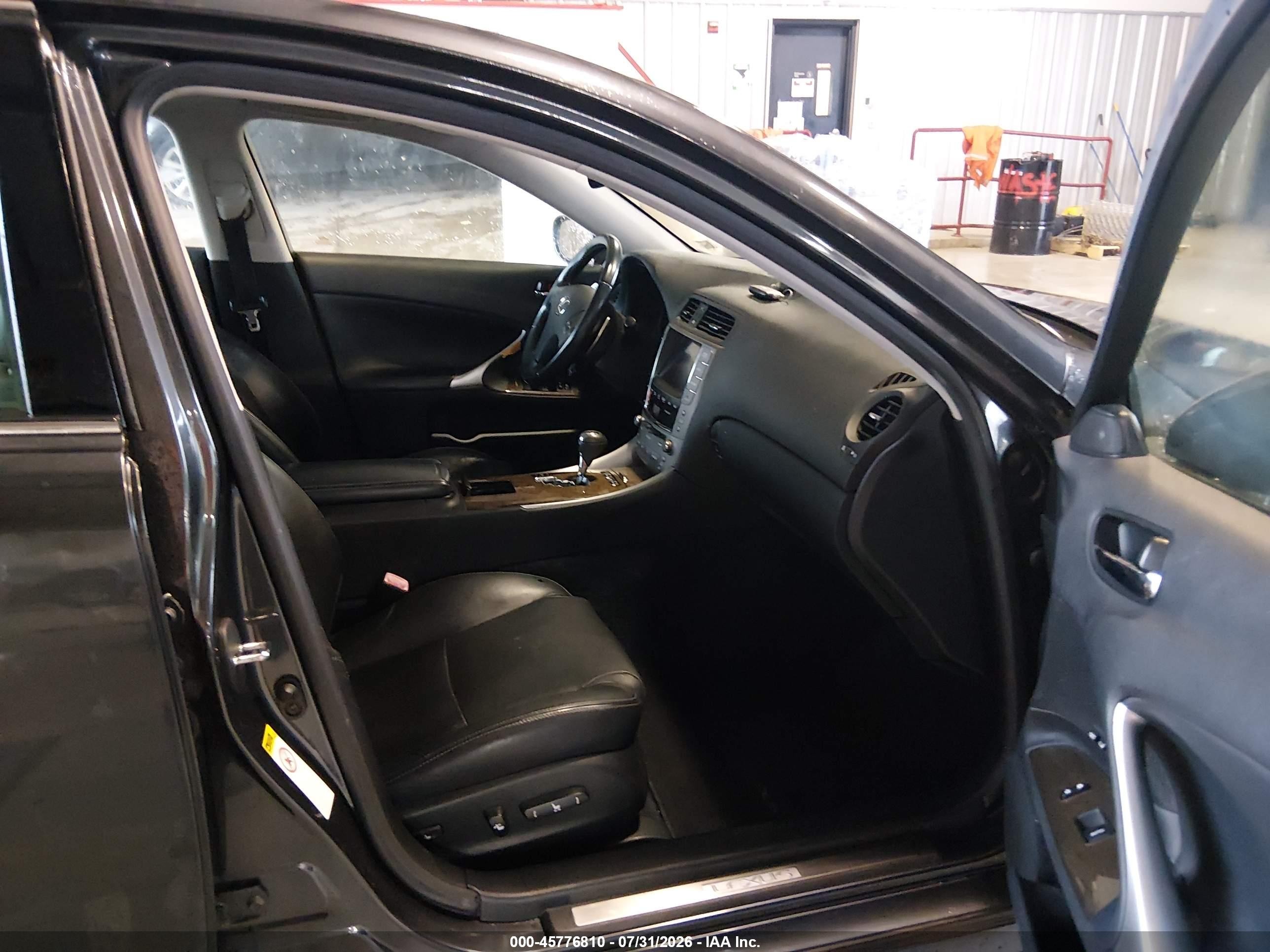 2010 Lexus Is 250   Gray vin: JTHCF5C22A5039021