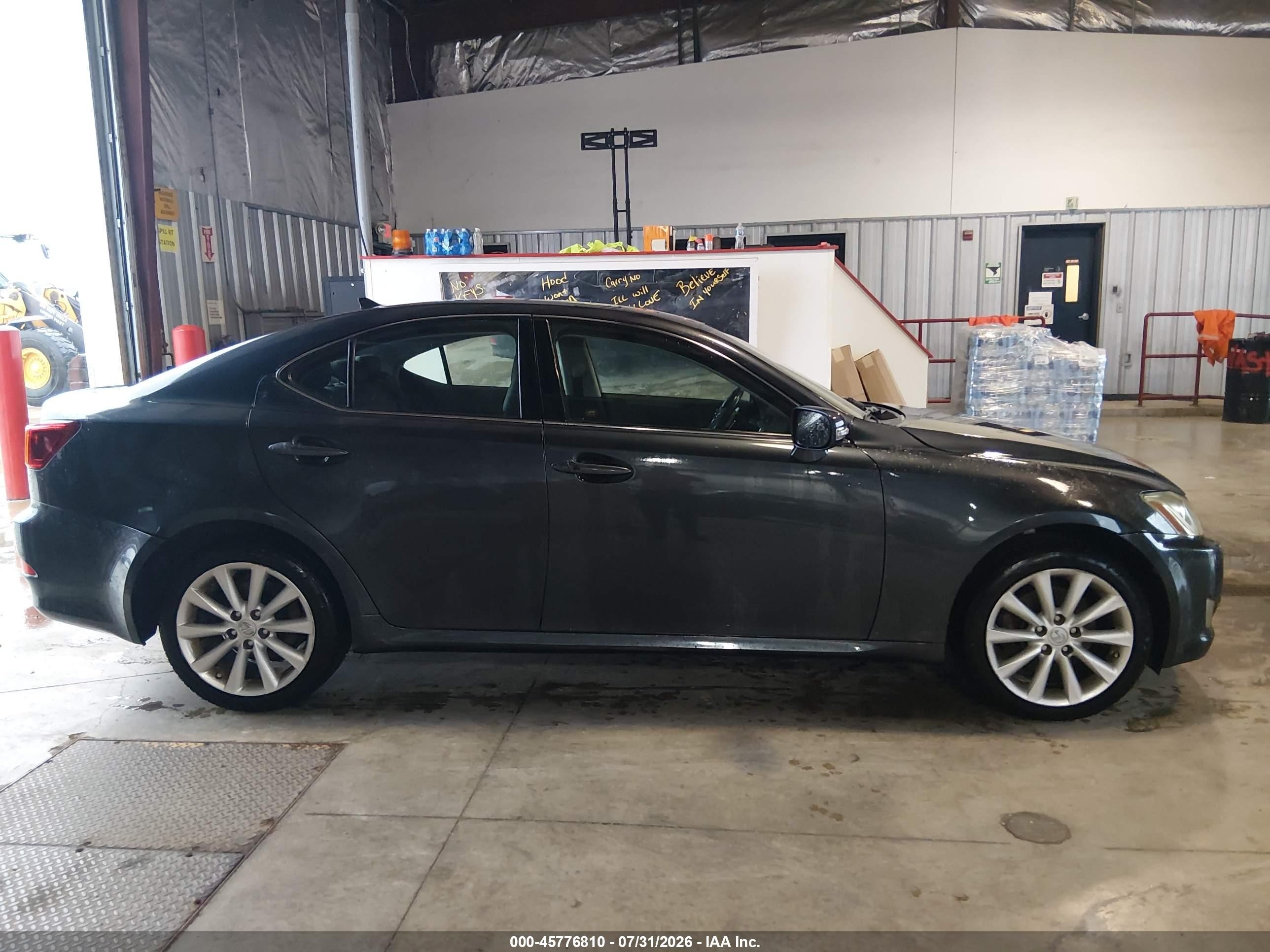 2010 Lexus Is 250   Gray vin: JTHCF5C22A5039021