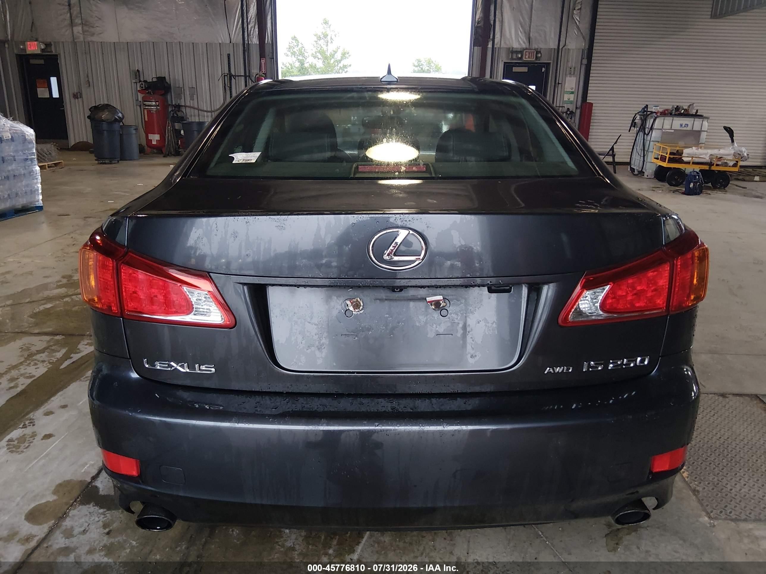 2010 Lexus Is 250   Gray vin: JTHCF5C22A5039021