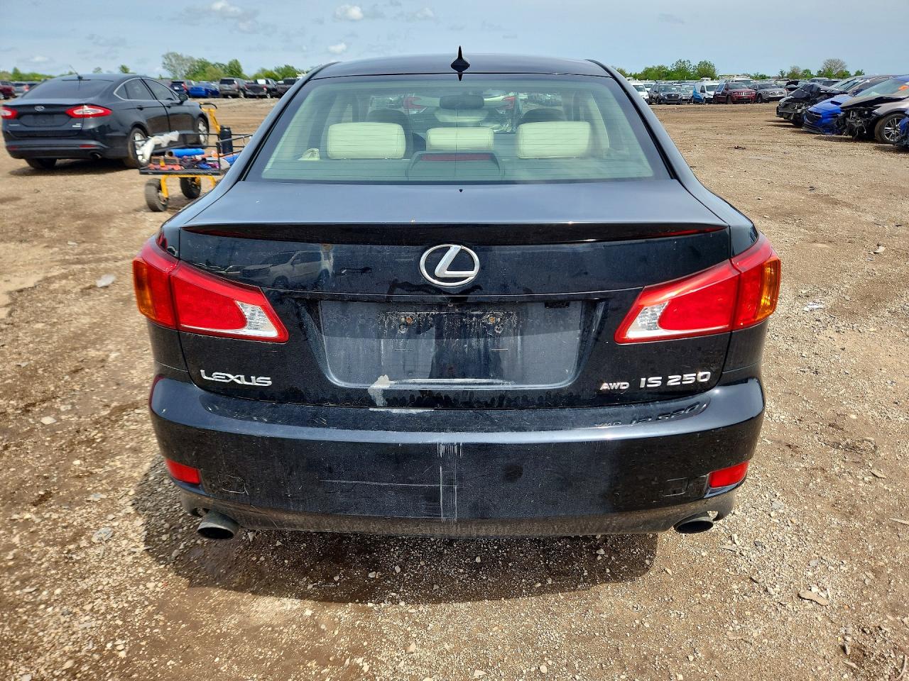 2010 Lexus Is 250 Black vin: JTHCF5C22A5044297