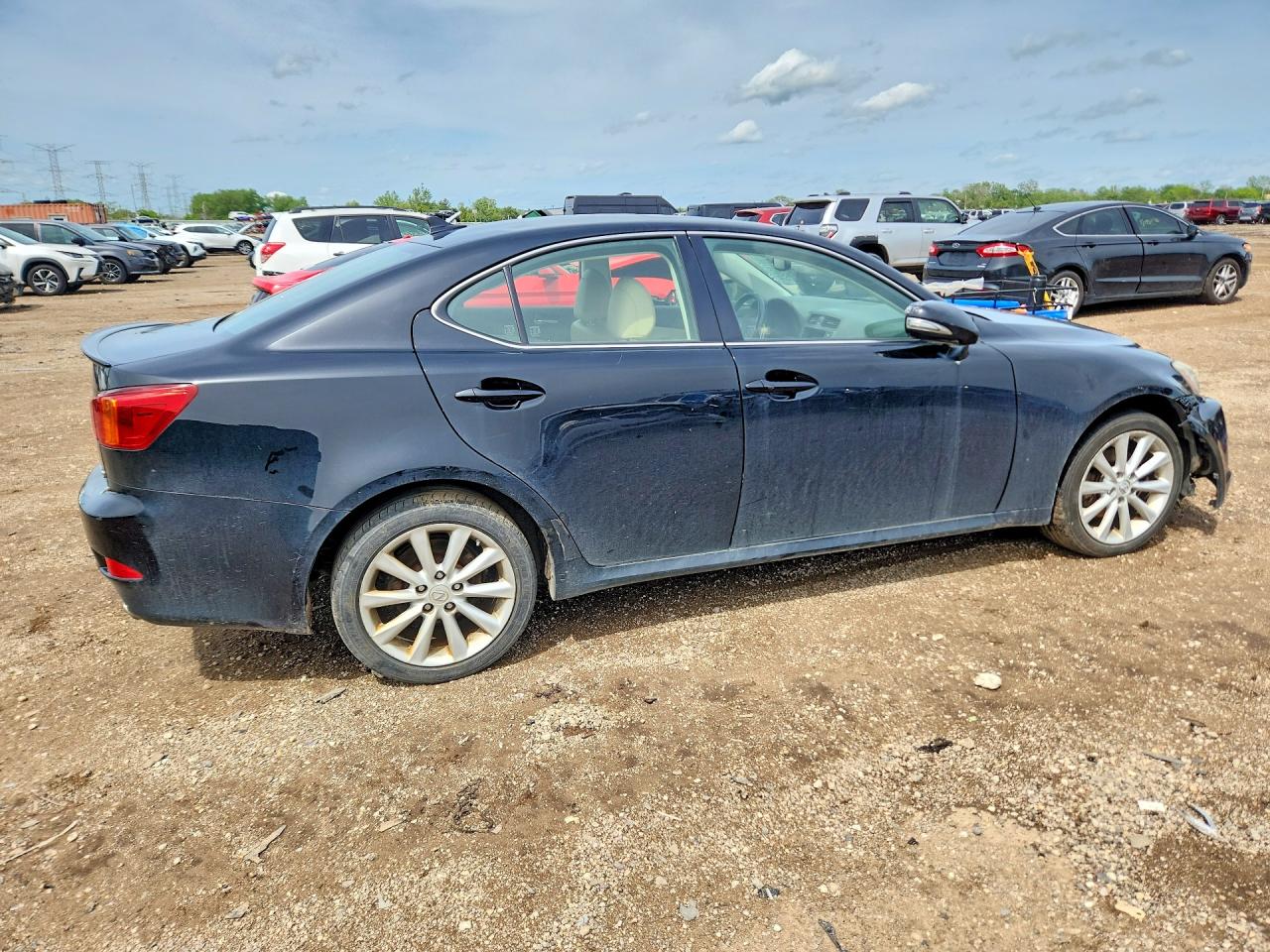 2010 Lexus Is 250 Black vin: JTHCF5C22A5044297