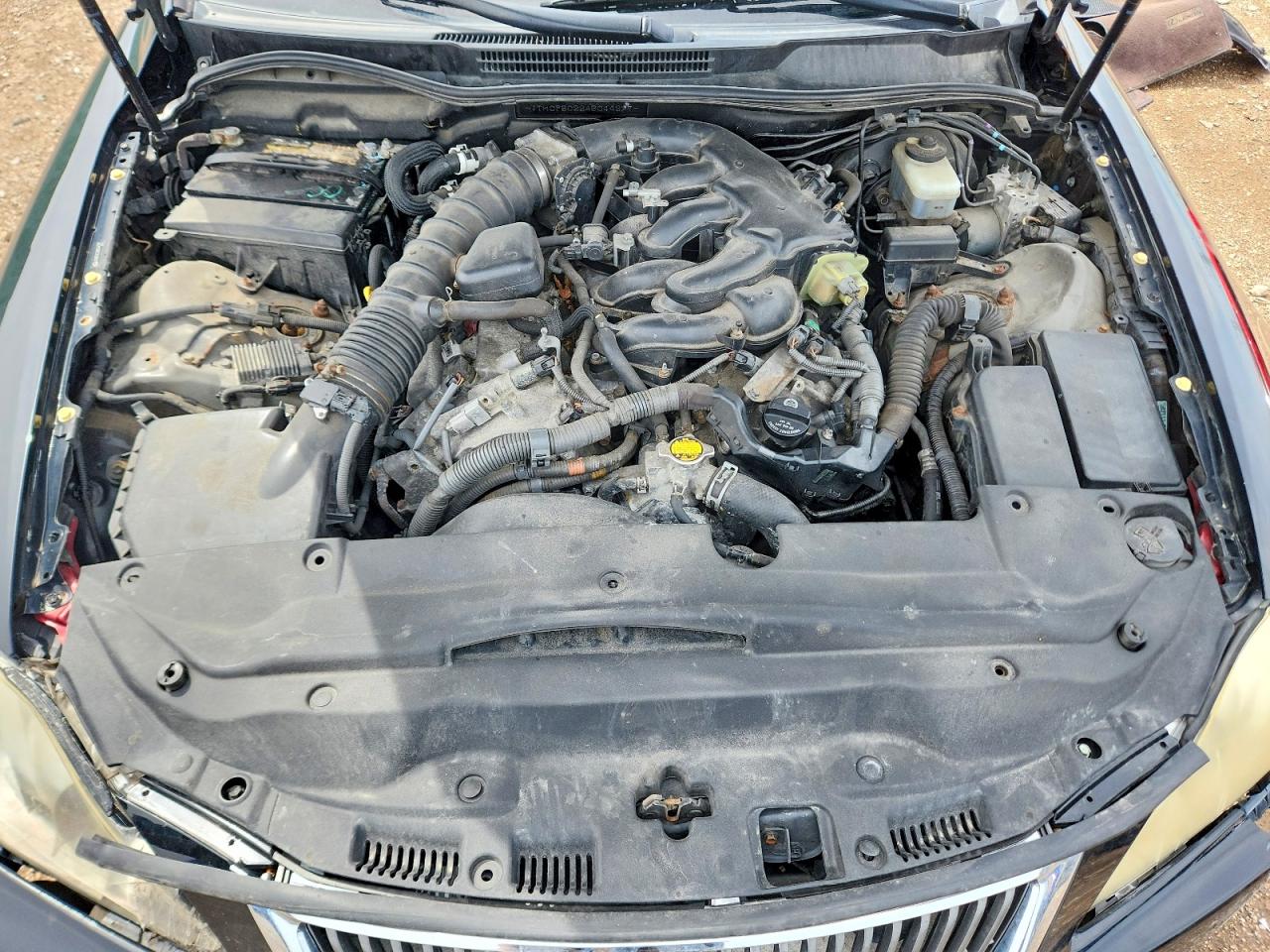 2010 Lexus Is 250 Black vin: JTHCF5C22A5044297