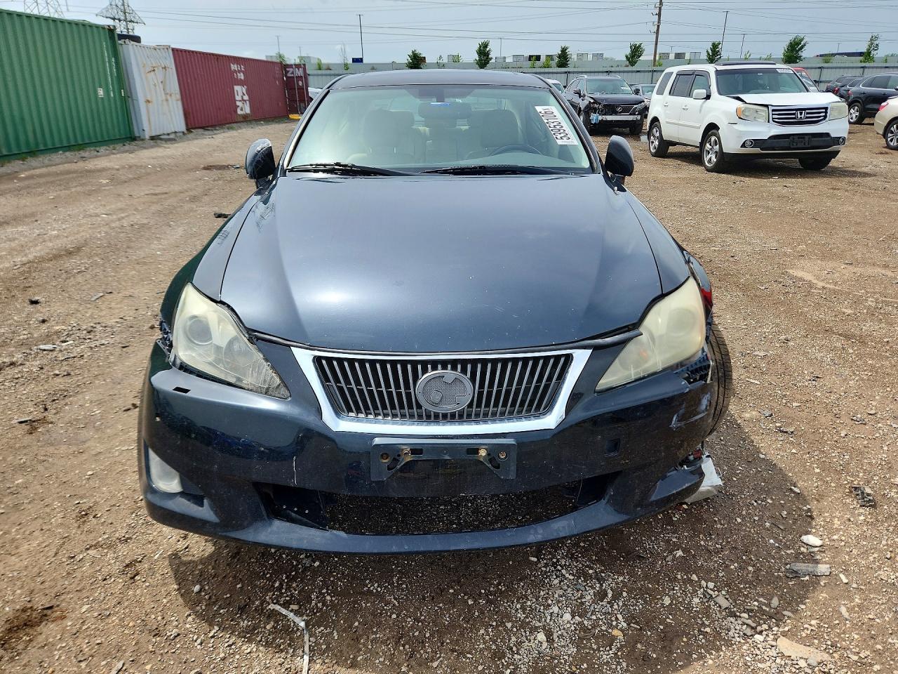 2010 Lexus Is 250 Black vin: JTHCF5C22A5044297