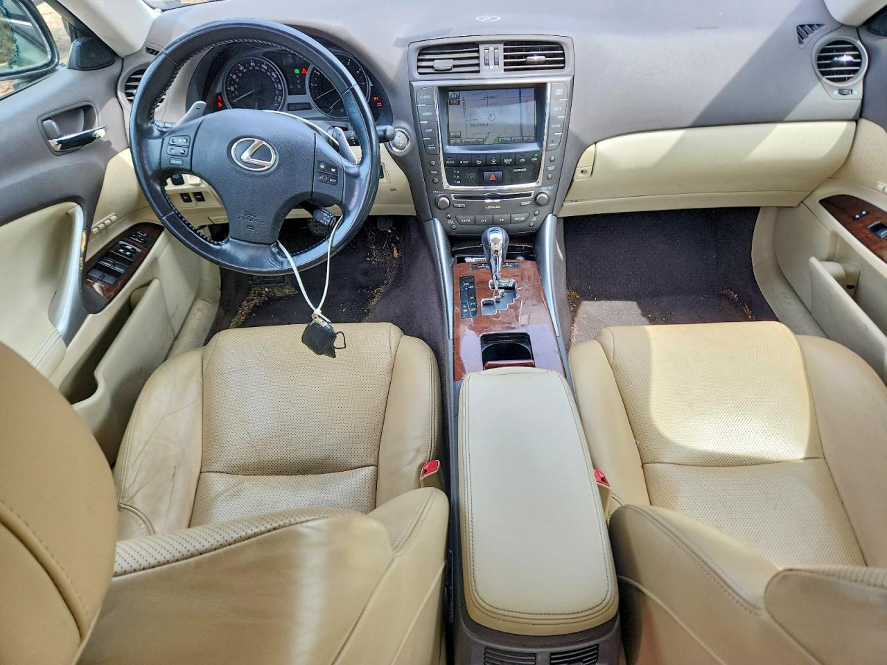 2010 Lexus Is 250 Black vin: JTHCF5C22A5044297