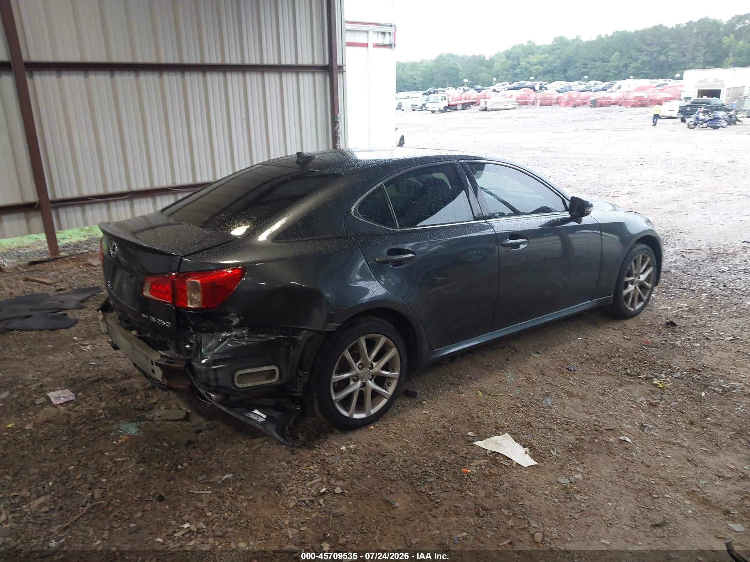 2011 Lexus Is 250   Gray vin: JTHCF5C22B5045712