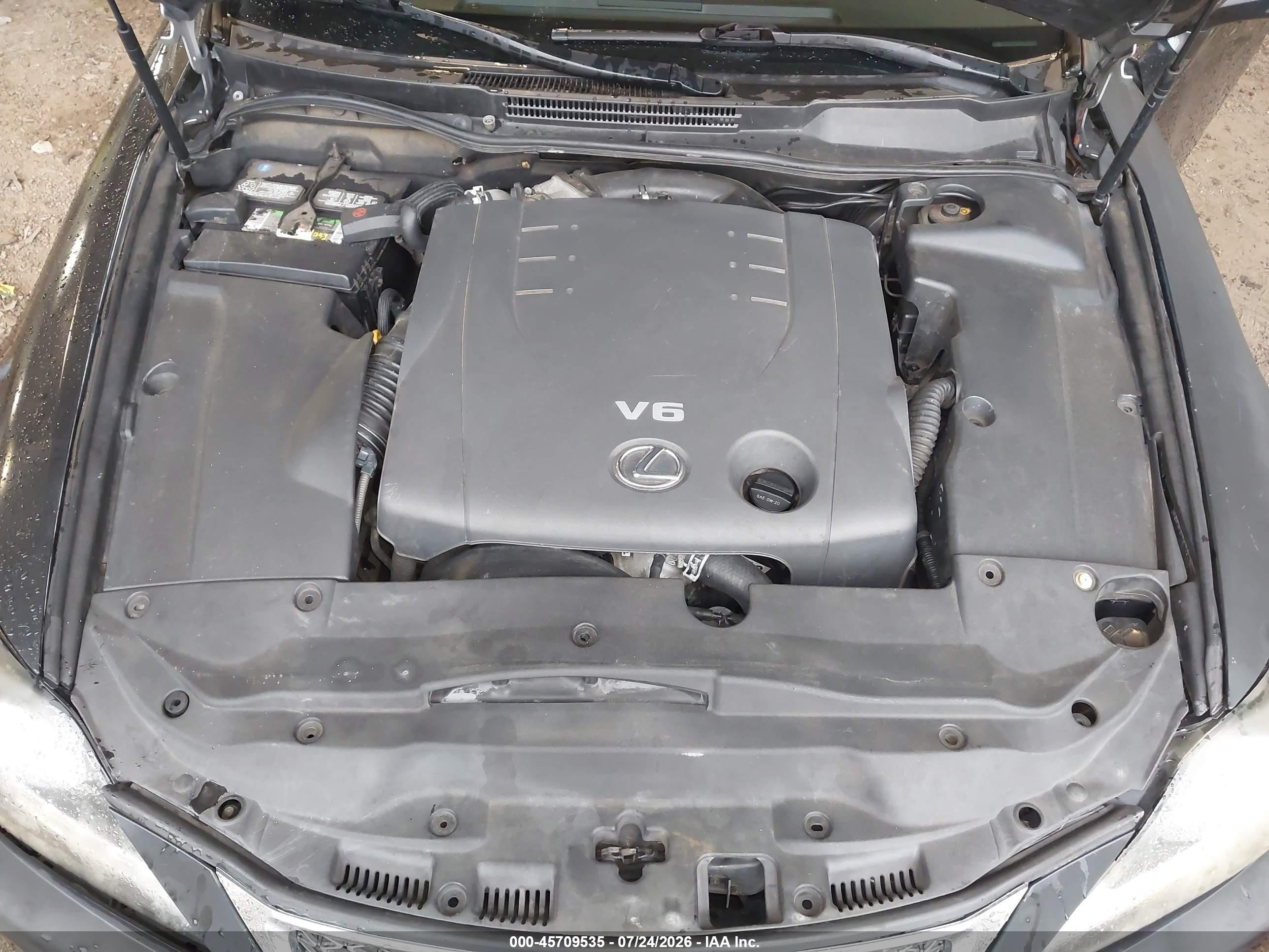 2011 Lexus Is 250   Gray vin: JTHCF5C22B5045712
