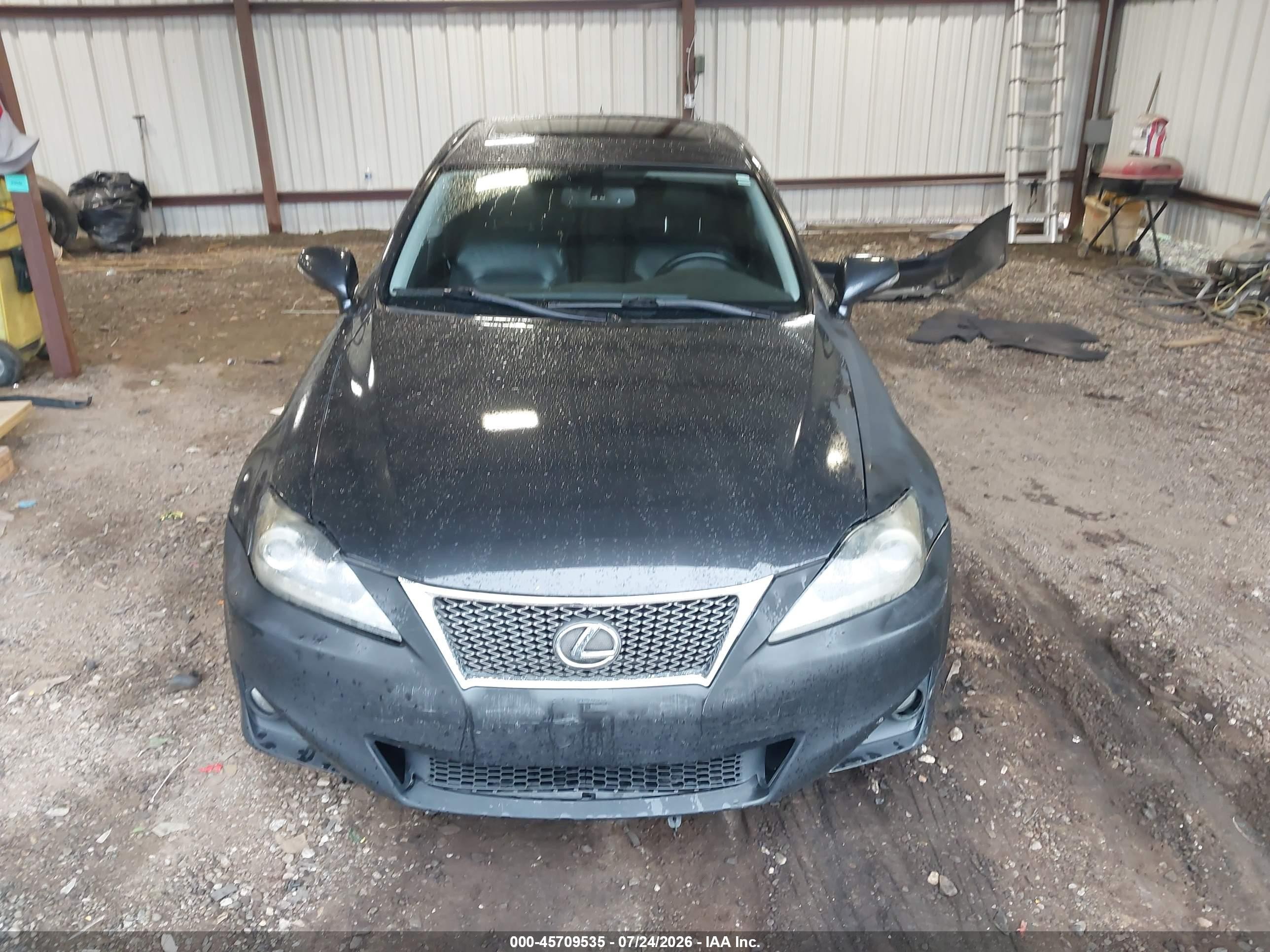 2011 Lexus Is 250   Gray vin: JTHCF5C22B5045712