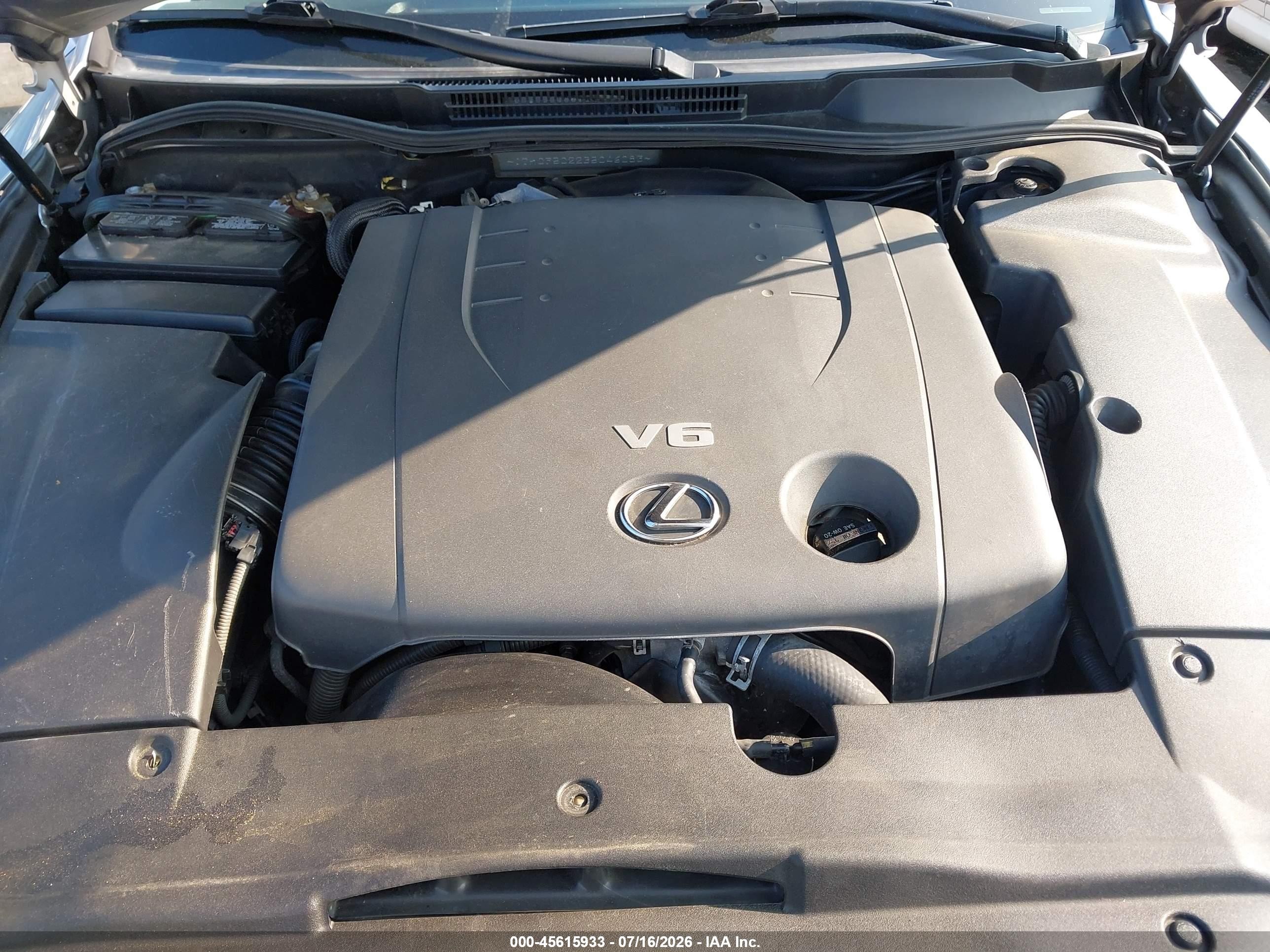 2011 Lexus Is 250 Silver vin: JTHCF5C22B5046083