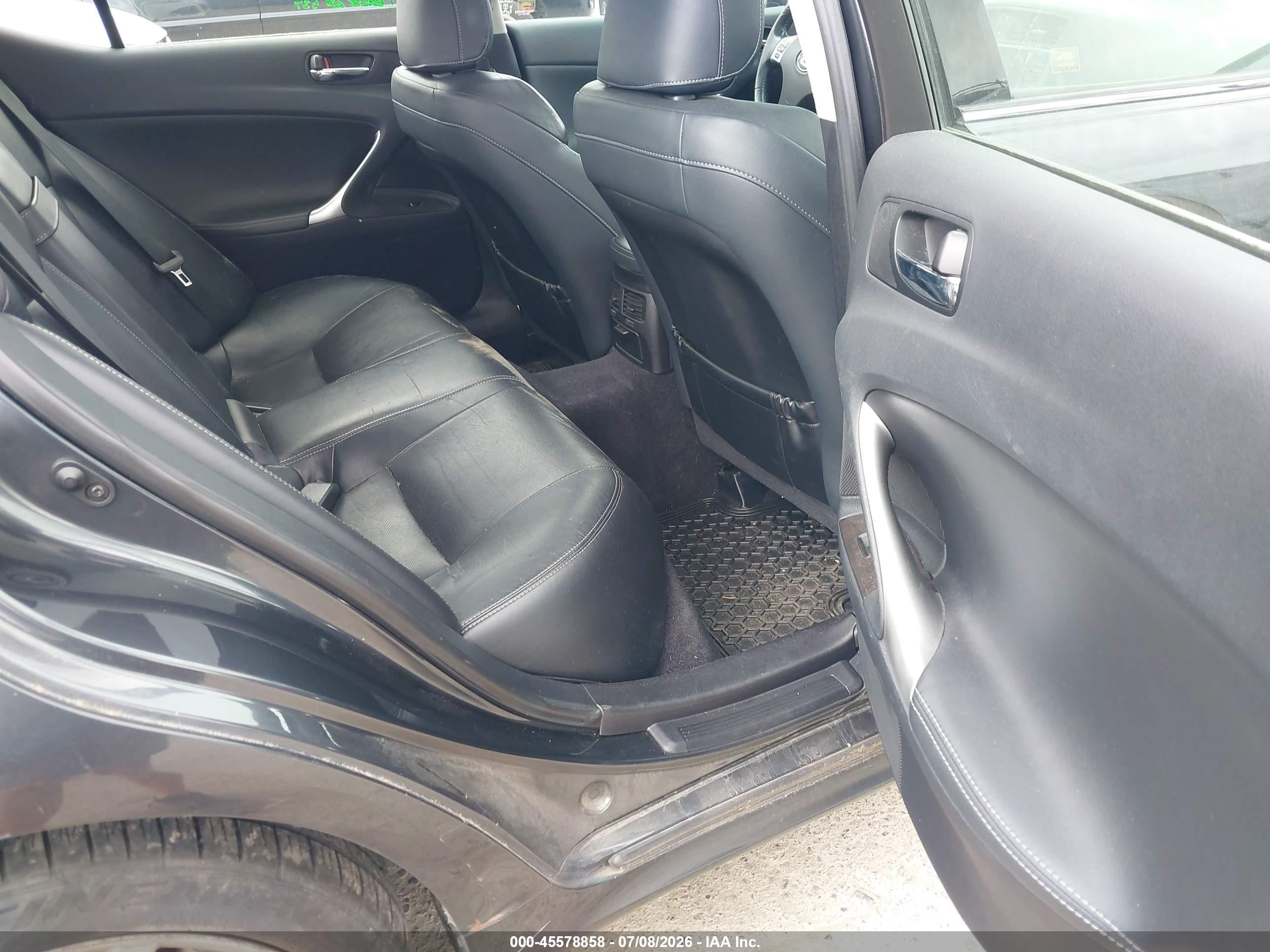 2011 Lexus Is 250   Gray vin: JTHCF5C22B5049596