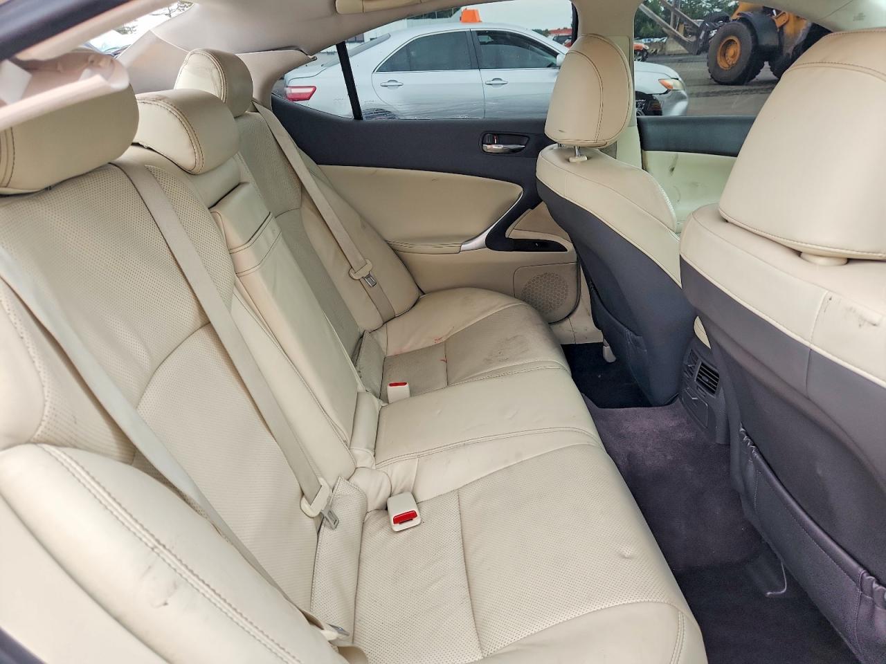 2011 Lexus Is 250 Белый vin: JTHCF5C22B5051817