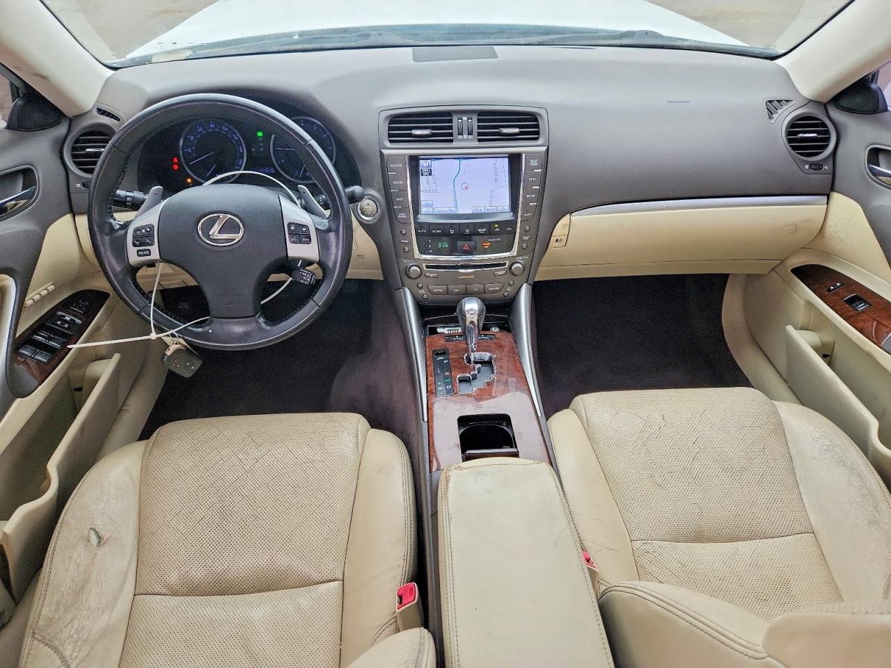 2011 Lexus Is 250 Белый vin: JTHCF5C22B5051817