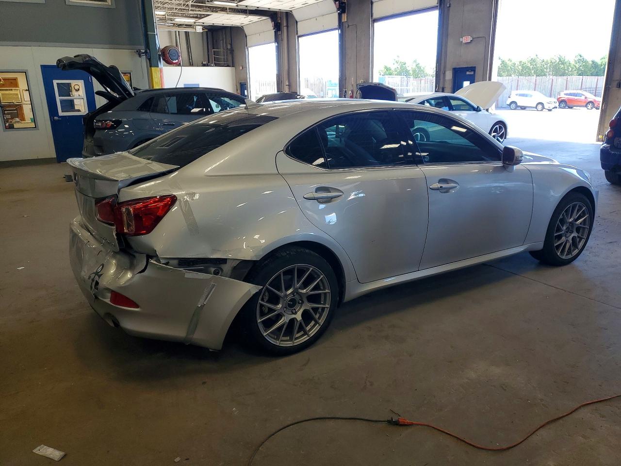 2012 Lexus Is 250 Silver vin: JTHCF5C22C5056100