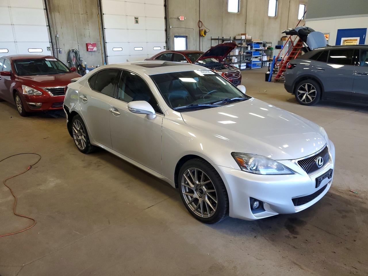 2012 Lexus Is 250 Silver vin: JTHCF5C22C5056100