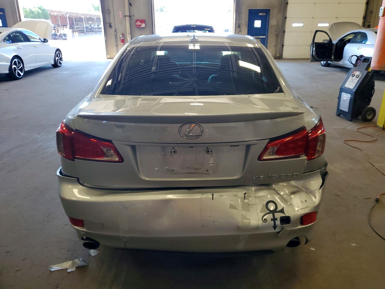 2012 Lexus Is 250 Silver vin: JTHCF5C22C5056100