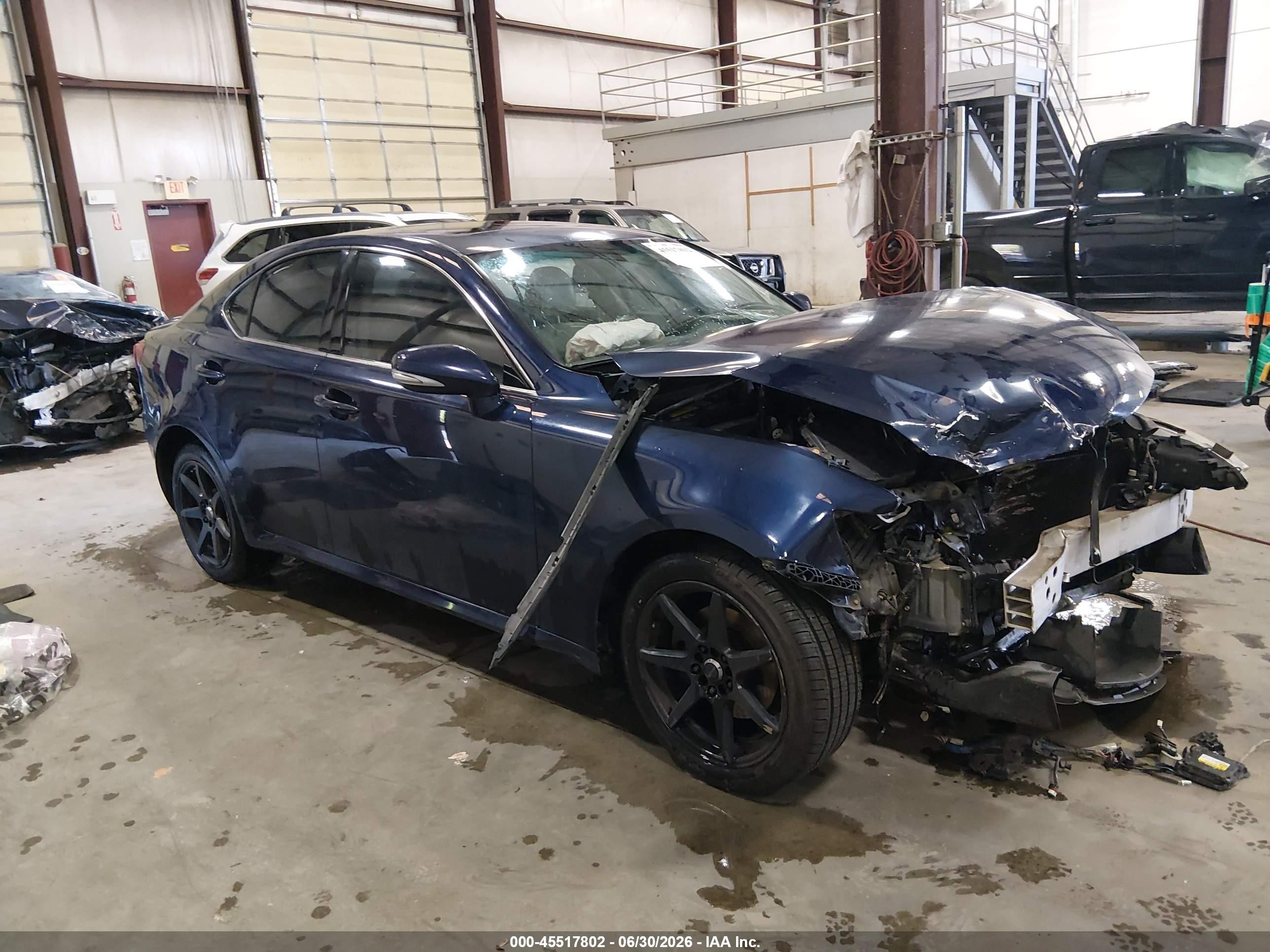 2012 Lexus Is 250   Blue vin: JTHCF5C22C5059613
