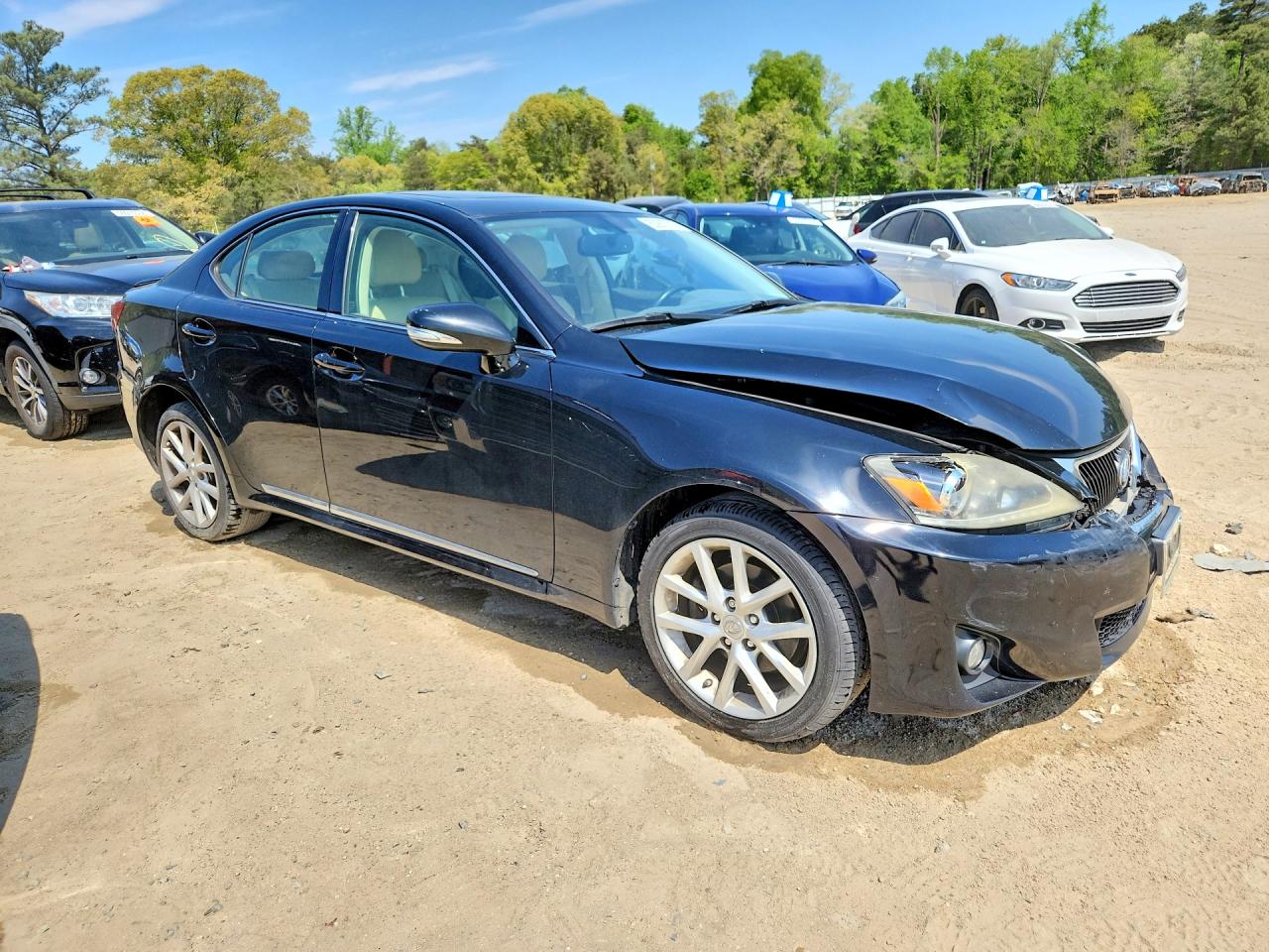 2013 Lexus Is 250 Черный vin: JTHCF5C22D5062688