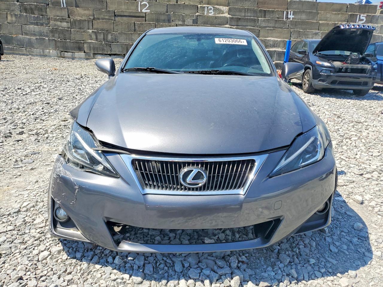 2013 Lexus Is 250 Gray vin: JTHCF5C22D5062884