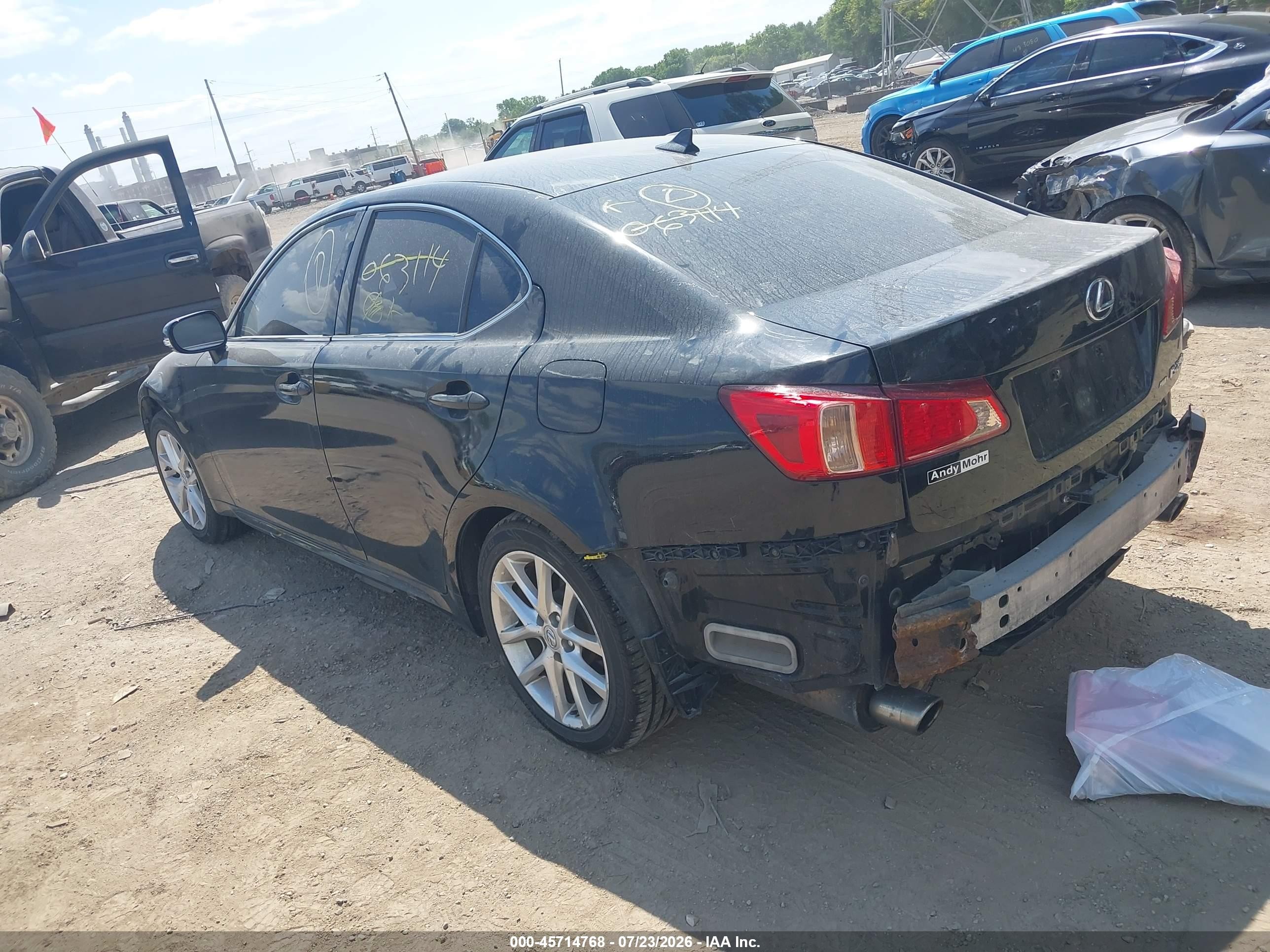 2013 Lexus Is 250   Black vin: JTHCF5C22D5063114