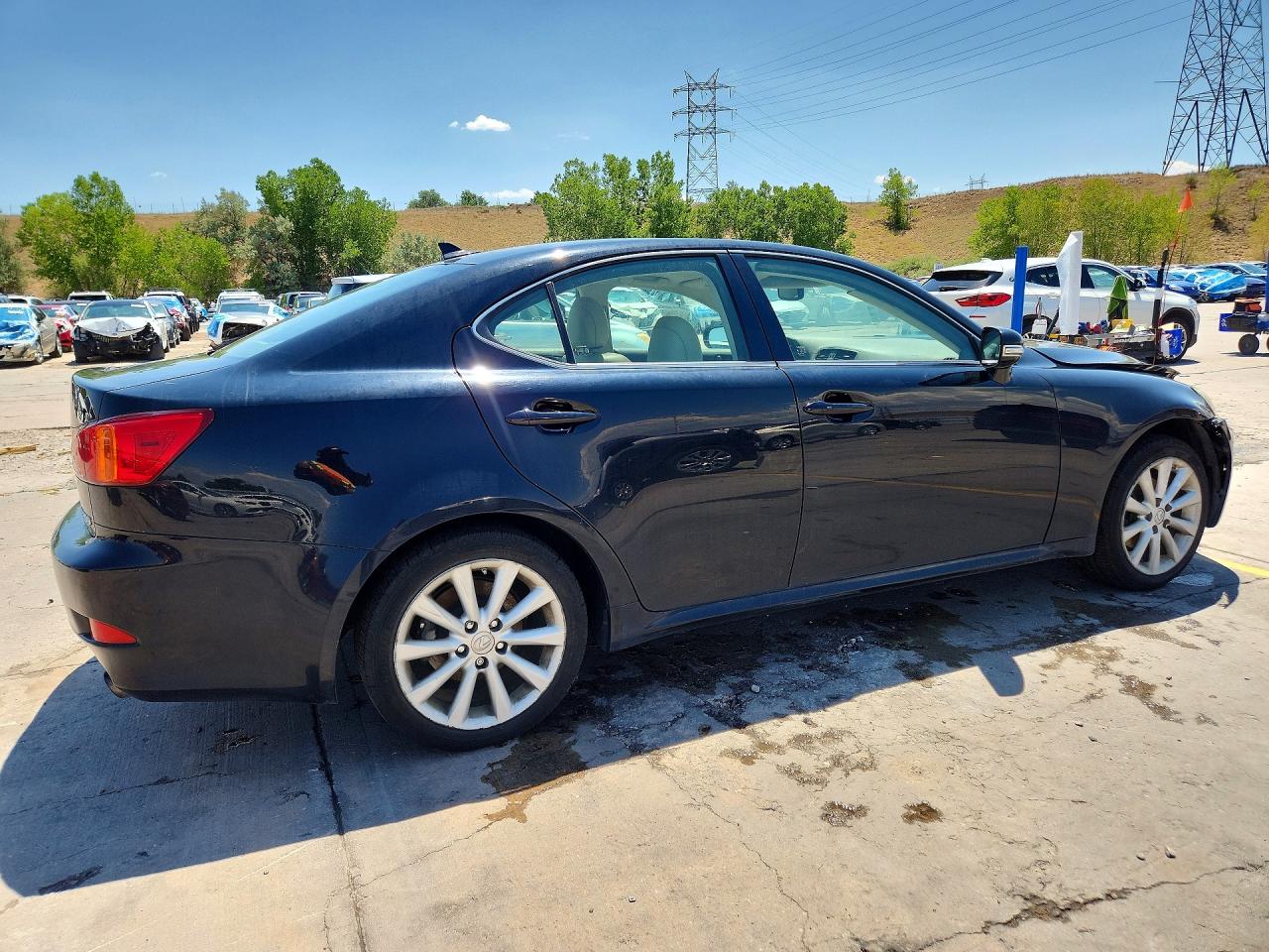 2010 Lexus Is 250 Black vin: JTHCF5C23A5041957