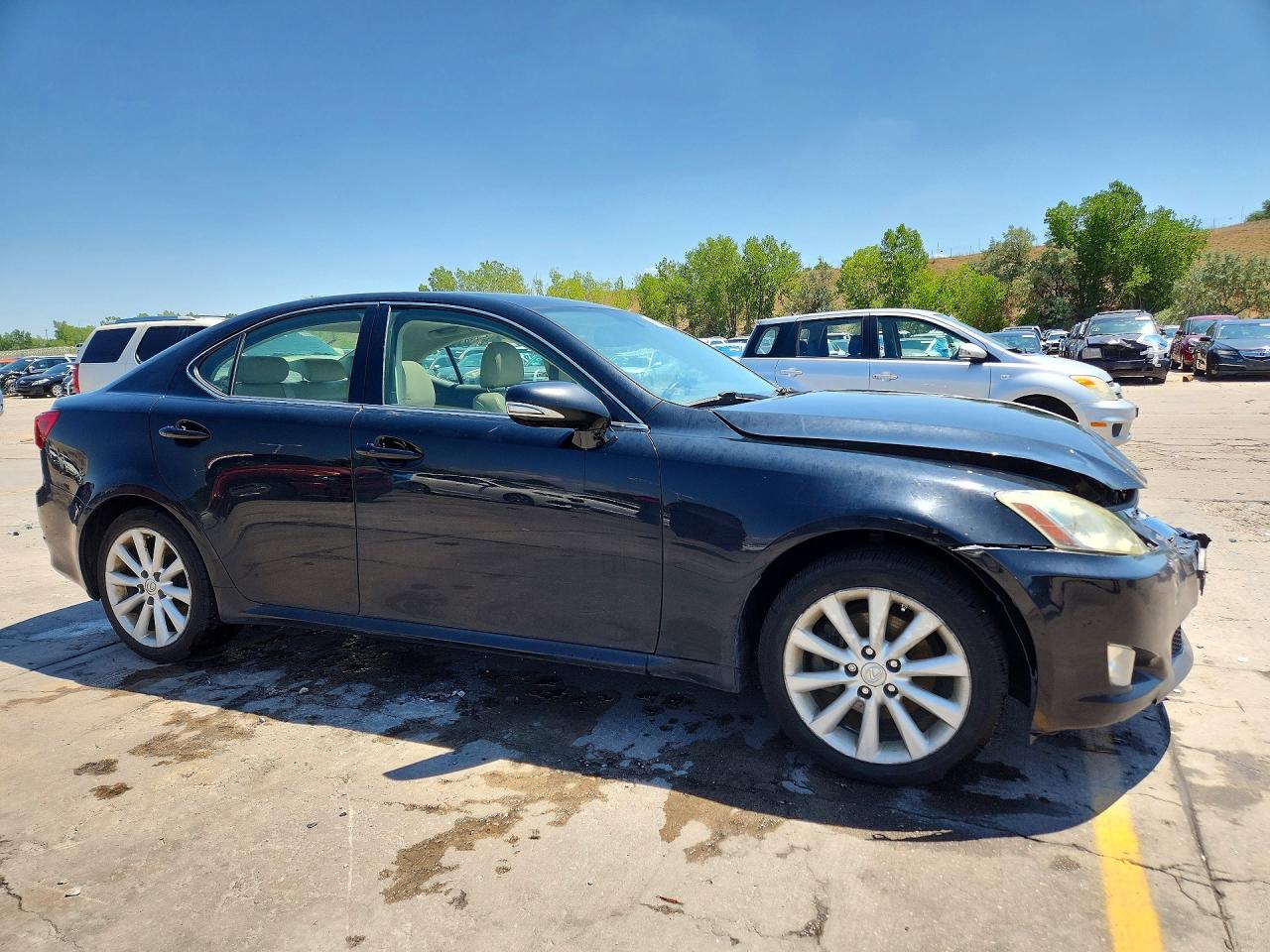 2010 Lexus Is 250 Black vin: JTHCF5C23A5041957