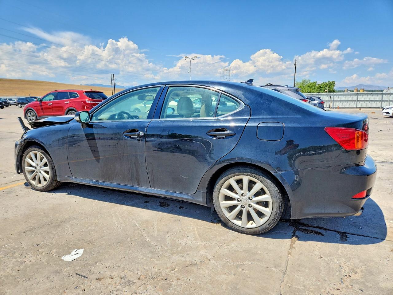 2010 Lexus Is 250 Black vin: JTHCF5C23A5041957