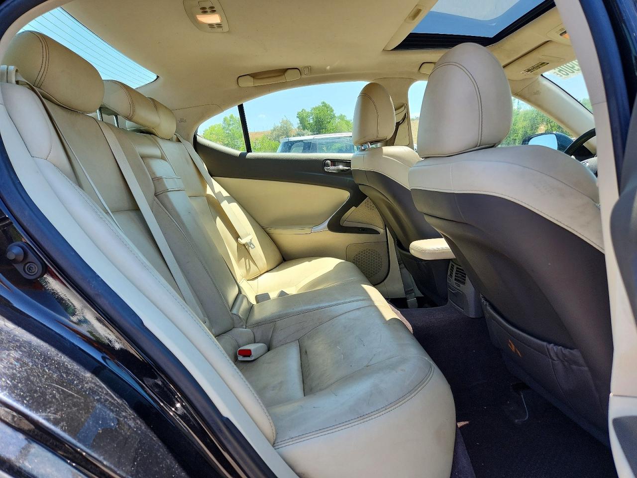 2010 Lexus Is 250 Black vin: JTHCF5C23A5041957