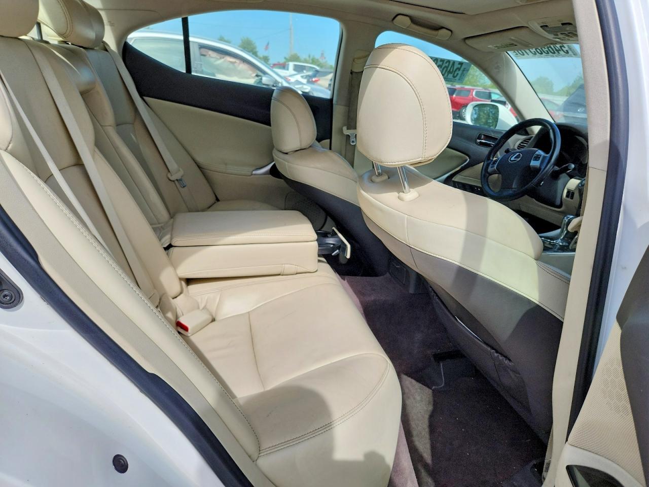 2011 Lexus Is 250 White vin: JTHCF5C23B2035126
