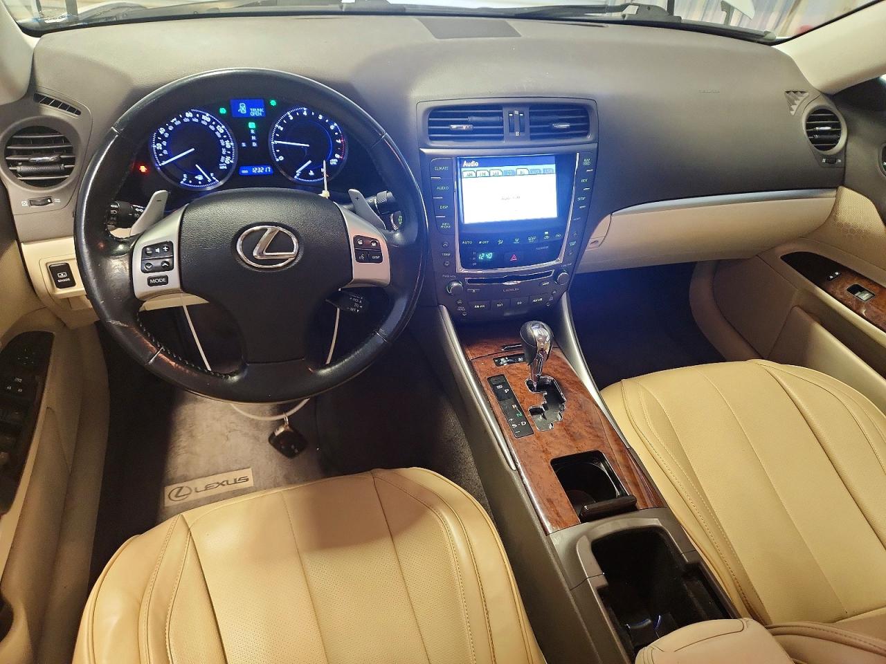 2011 Lexus Is 250 White vin: JTHCF5C23B5049705
